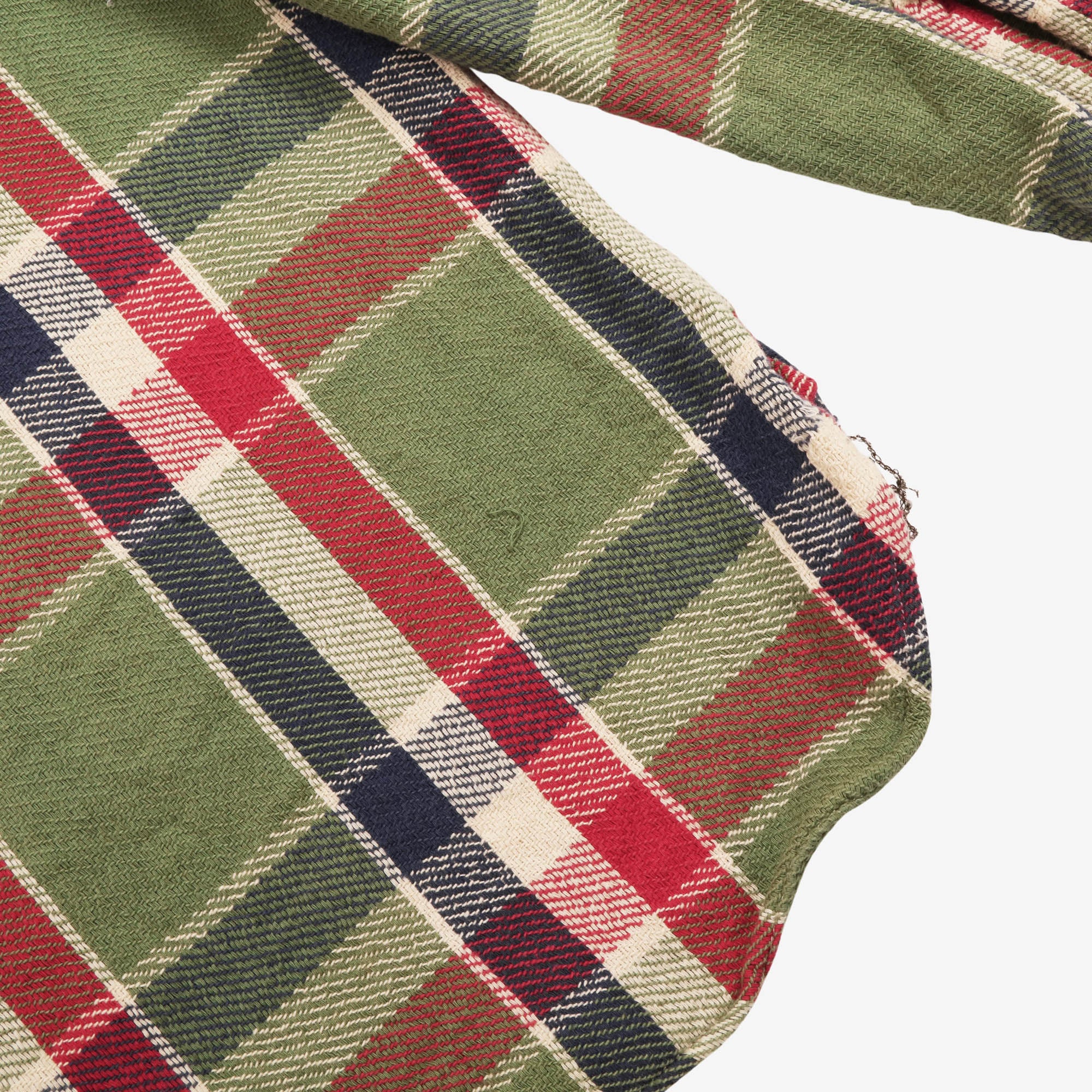 Plaid Twill Work Shirt