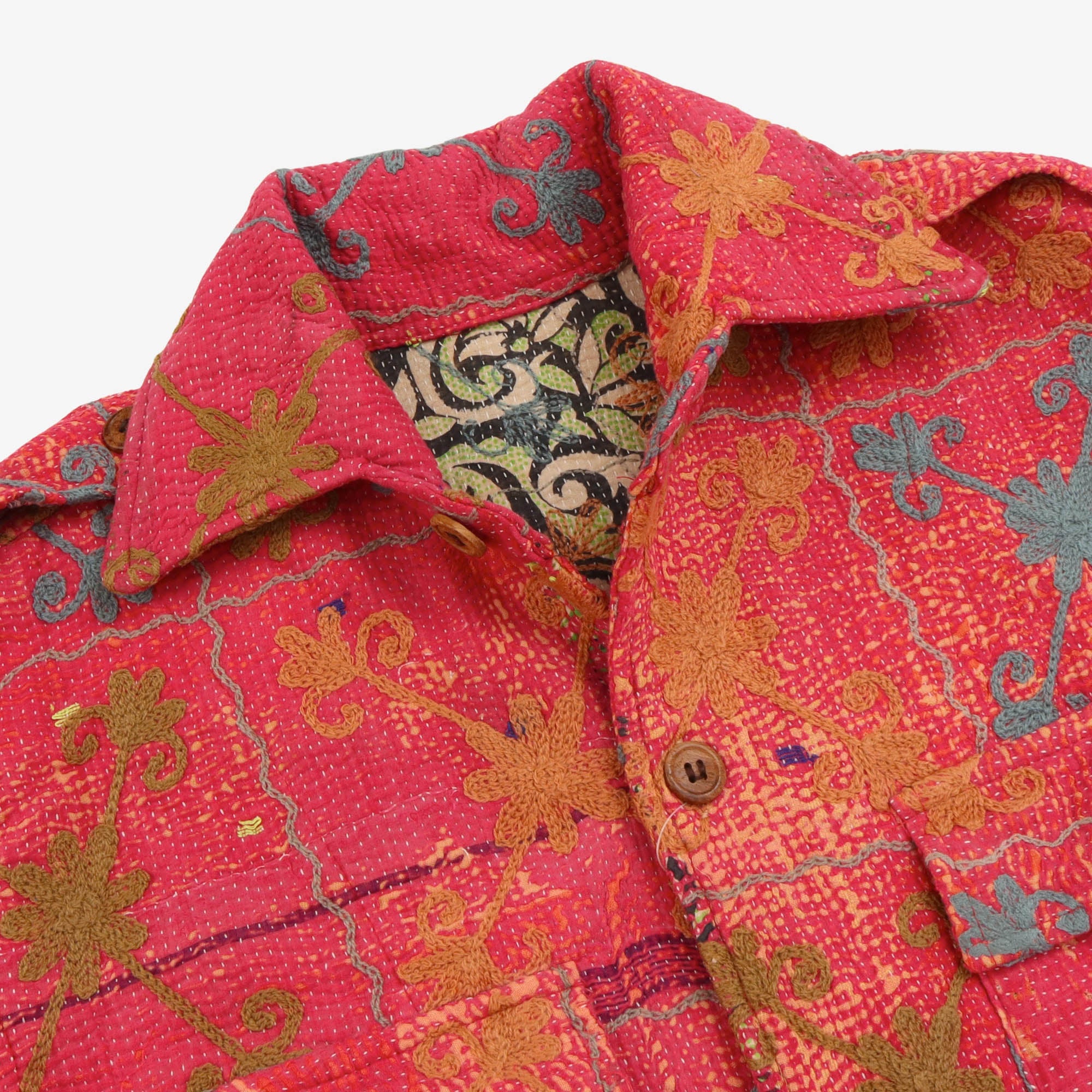 Embroidered Kantha Jacket