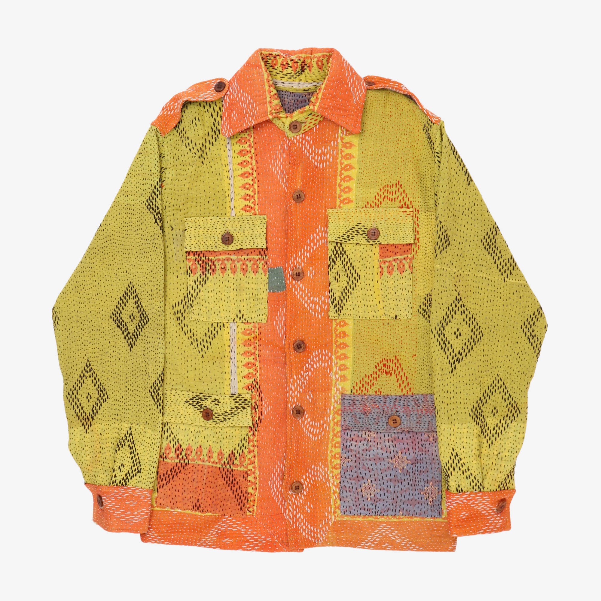 Embroidered Kantha Jacket