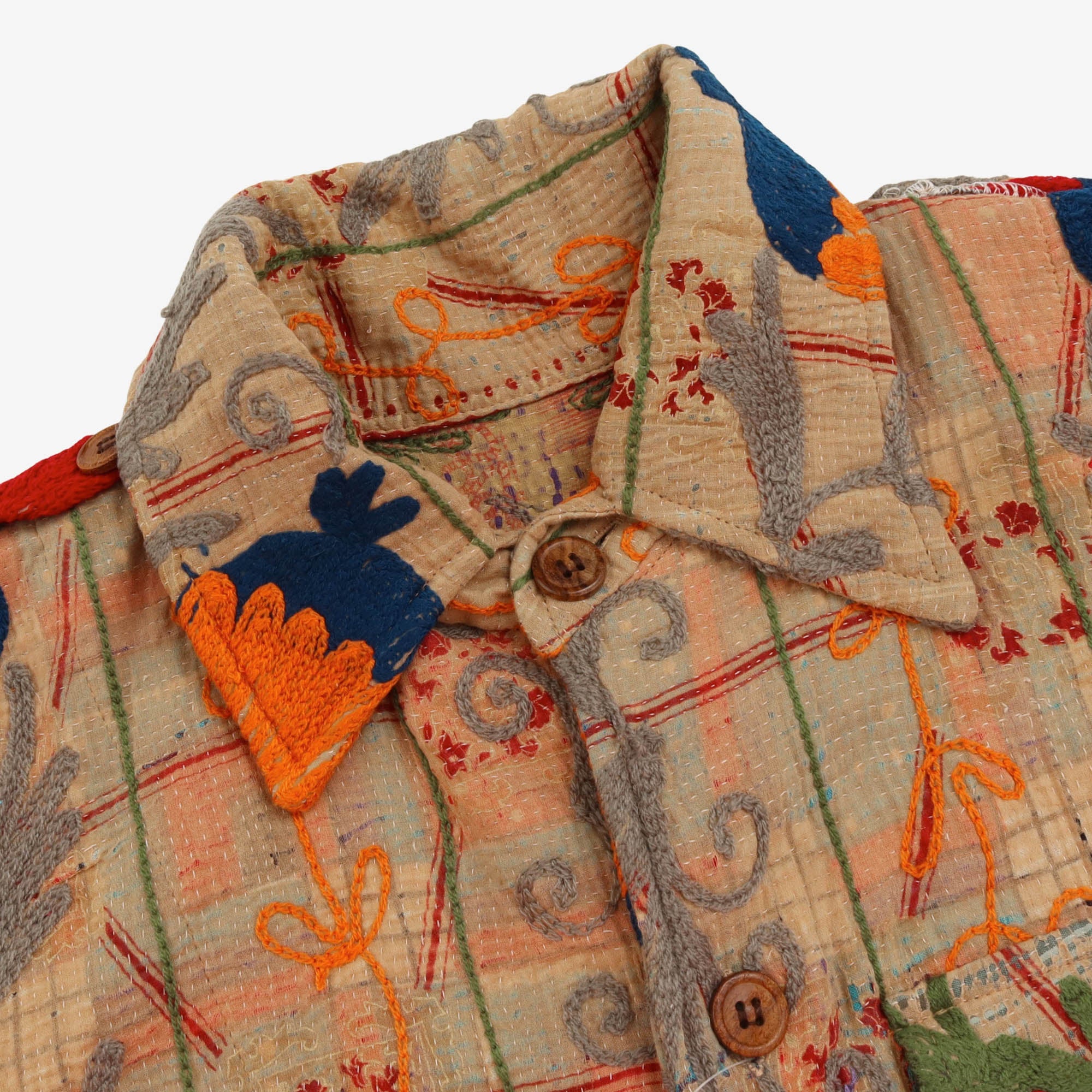 Embroidered Kantha Jacket