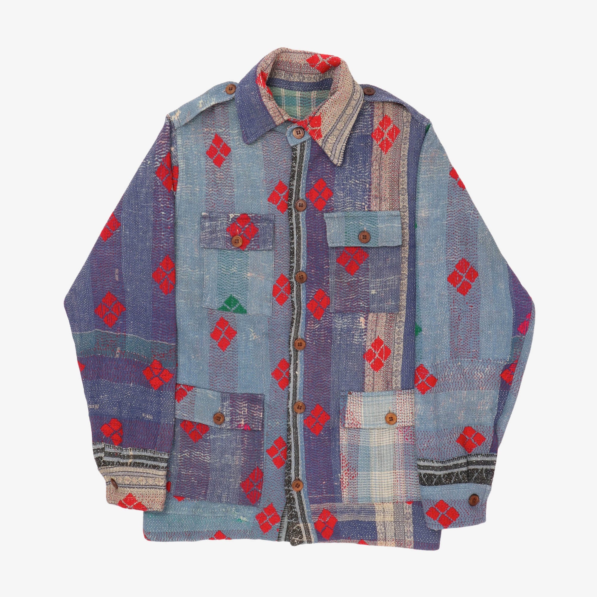Embroidered Kantha Jacket