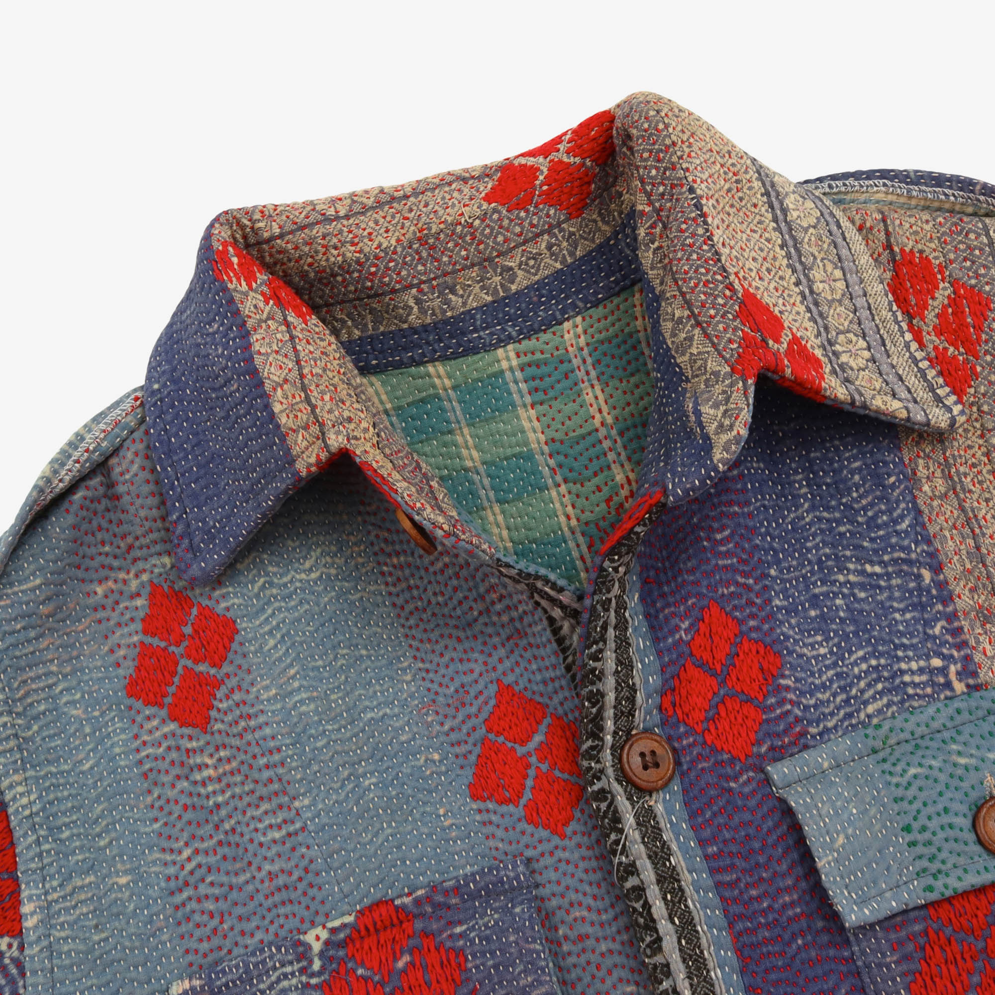 Embroidered Kantha Jacket