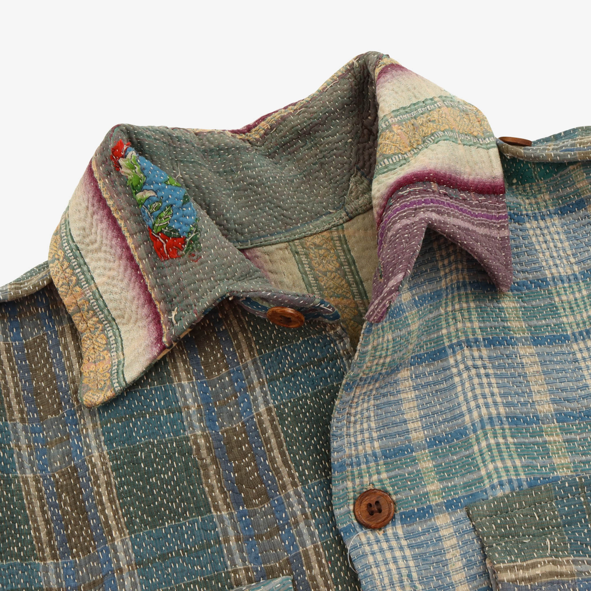 Embroidered Kantha Jacket