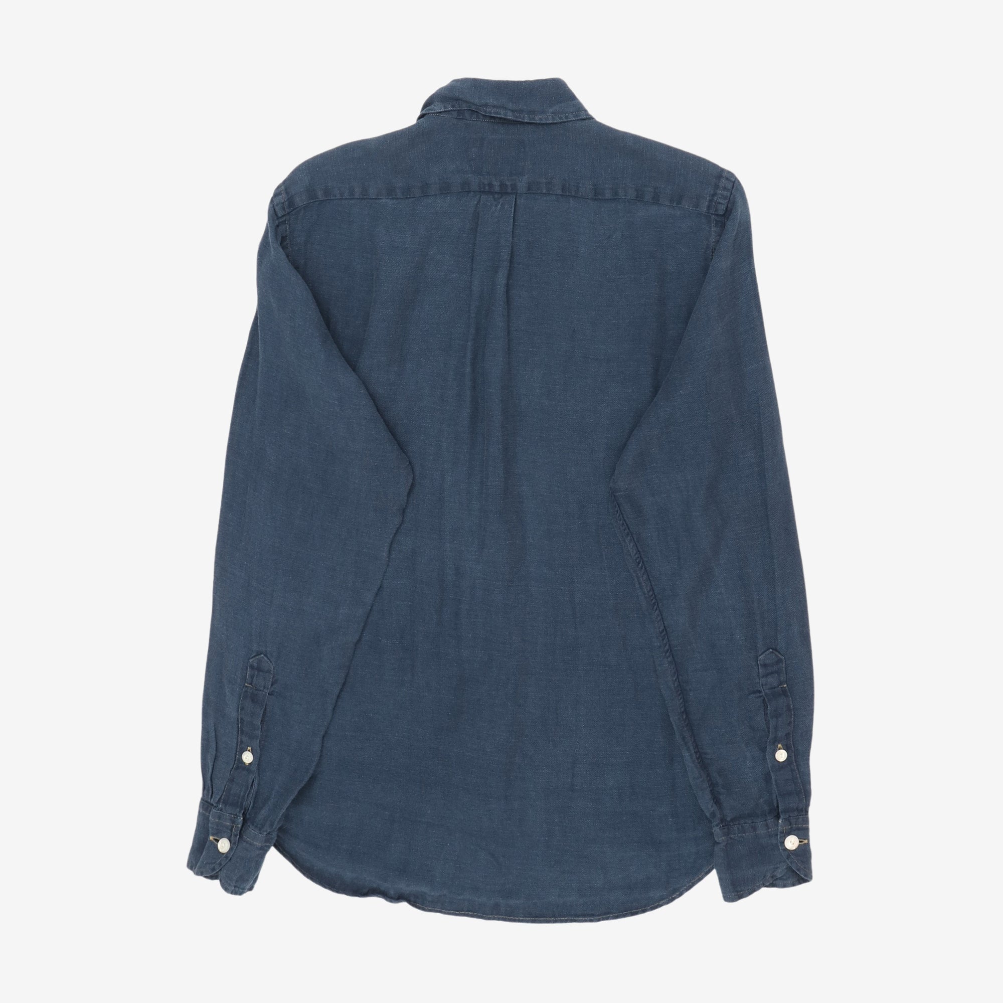 Linen Two Pocket Work Shirt
