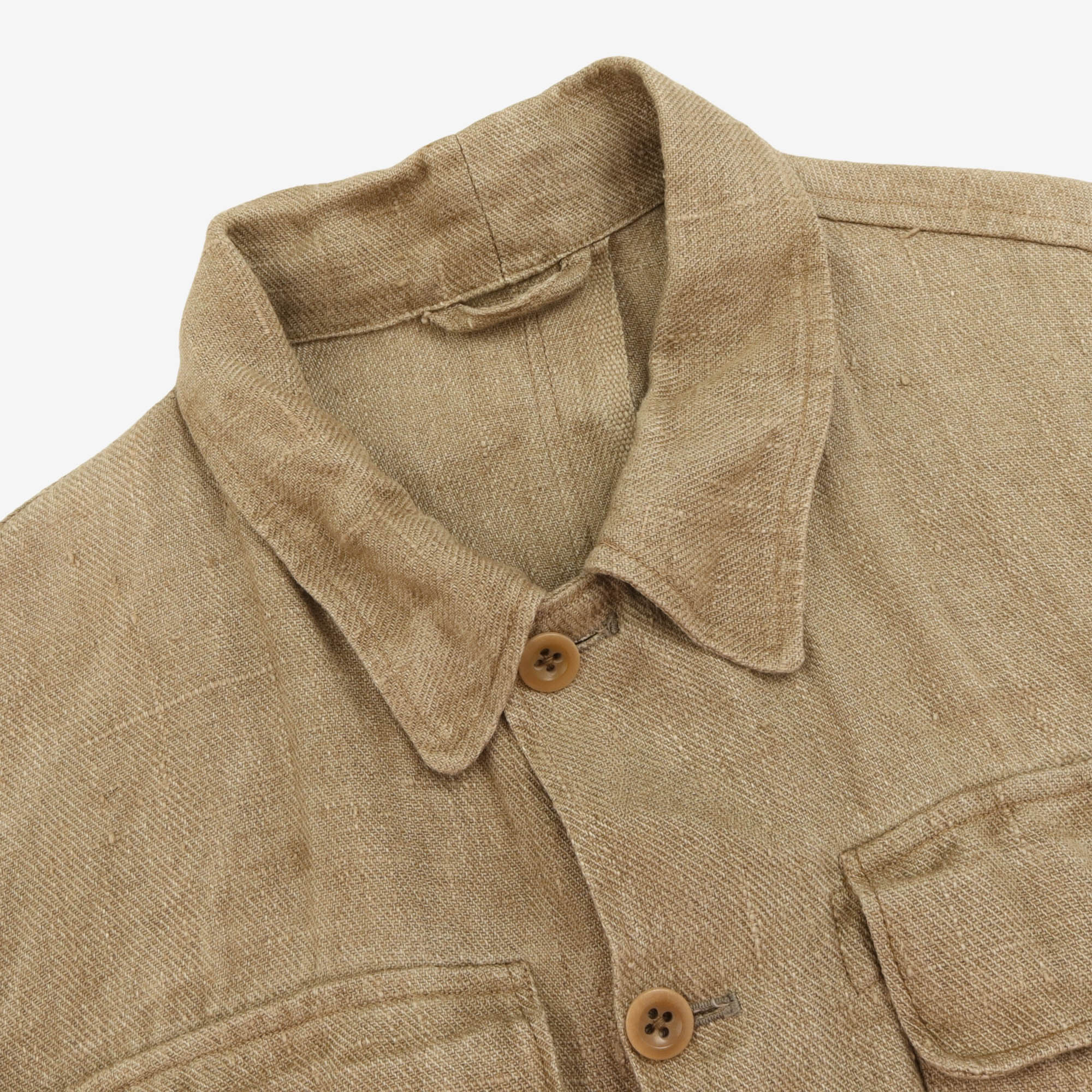 Linen Safari Jacket
