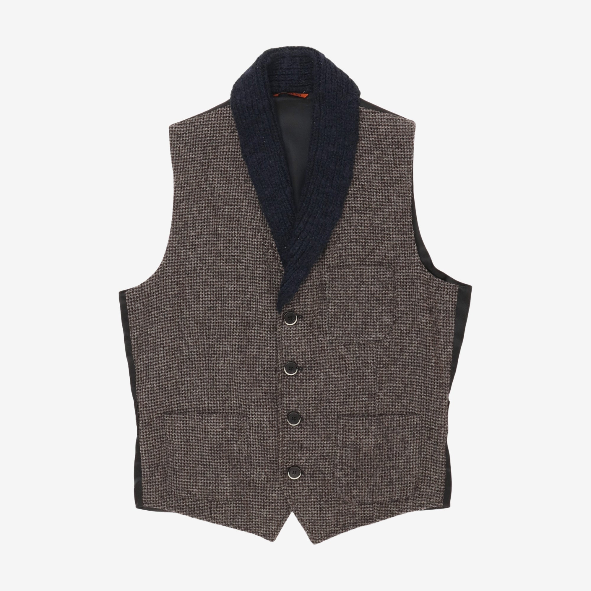 Shawl Button Front Waistcoat