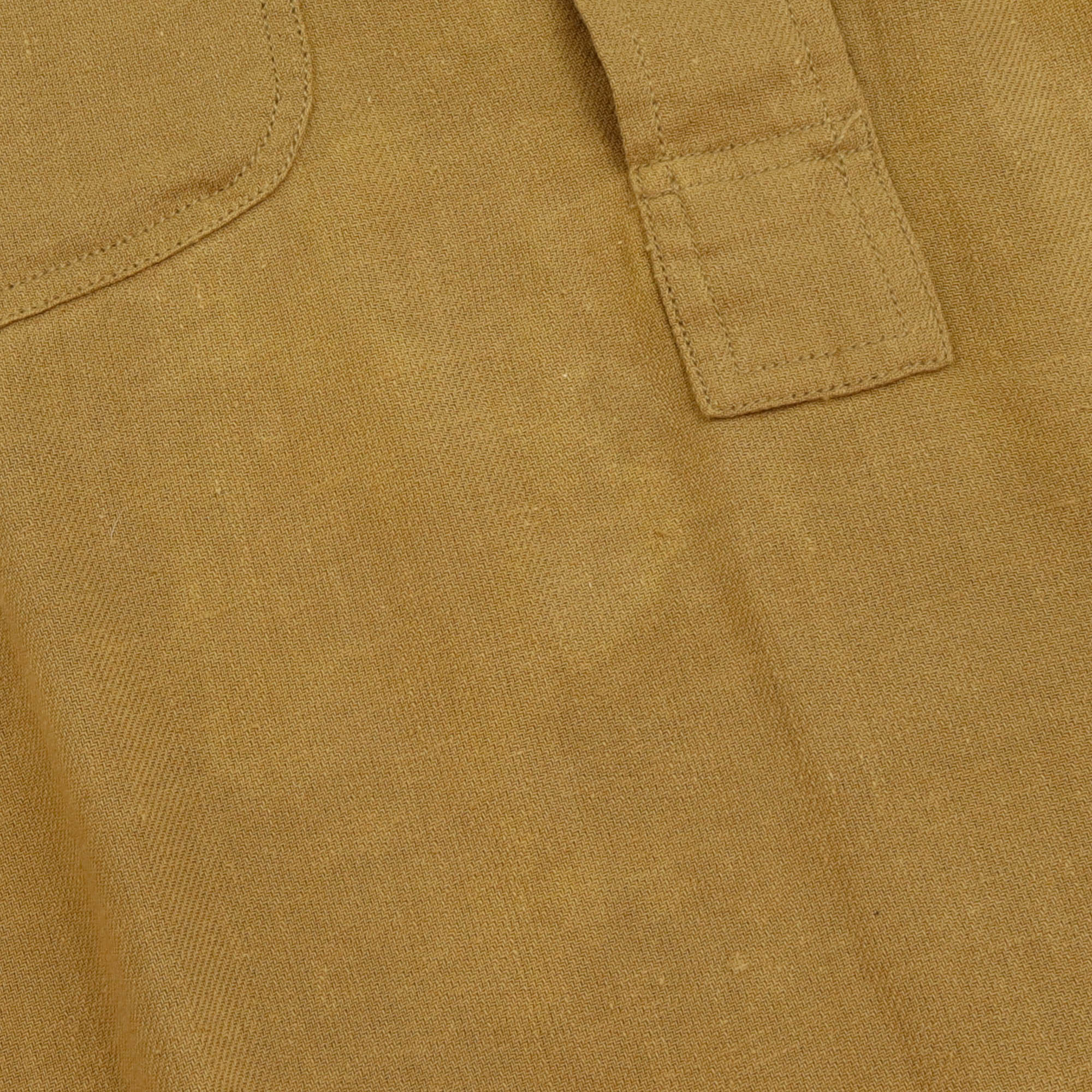 Linen Blend Popover Shirt