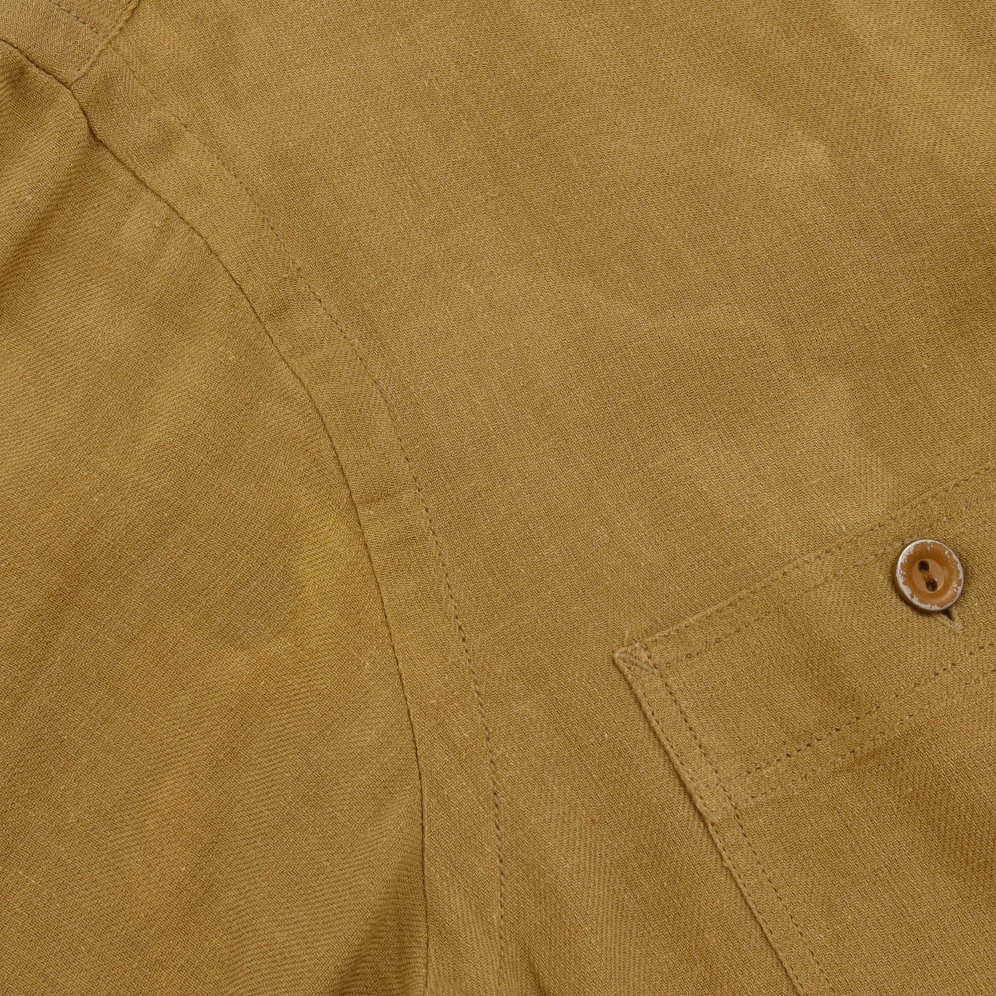 Linen Blend Popover Shirt