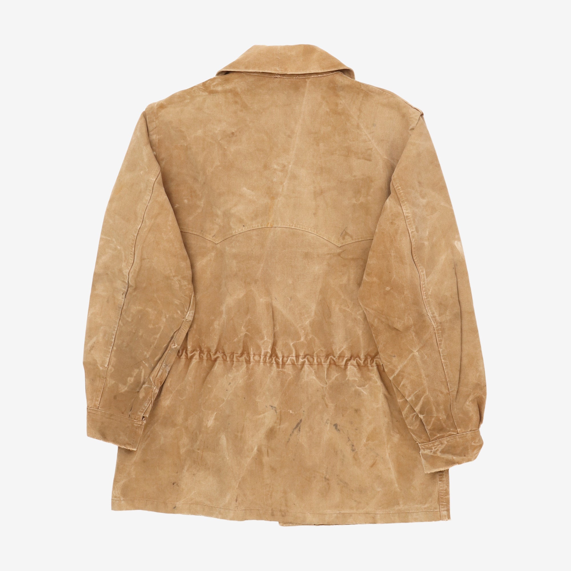 1950s French Railway Canvas Chore Coat