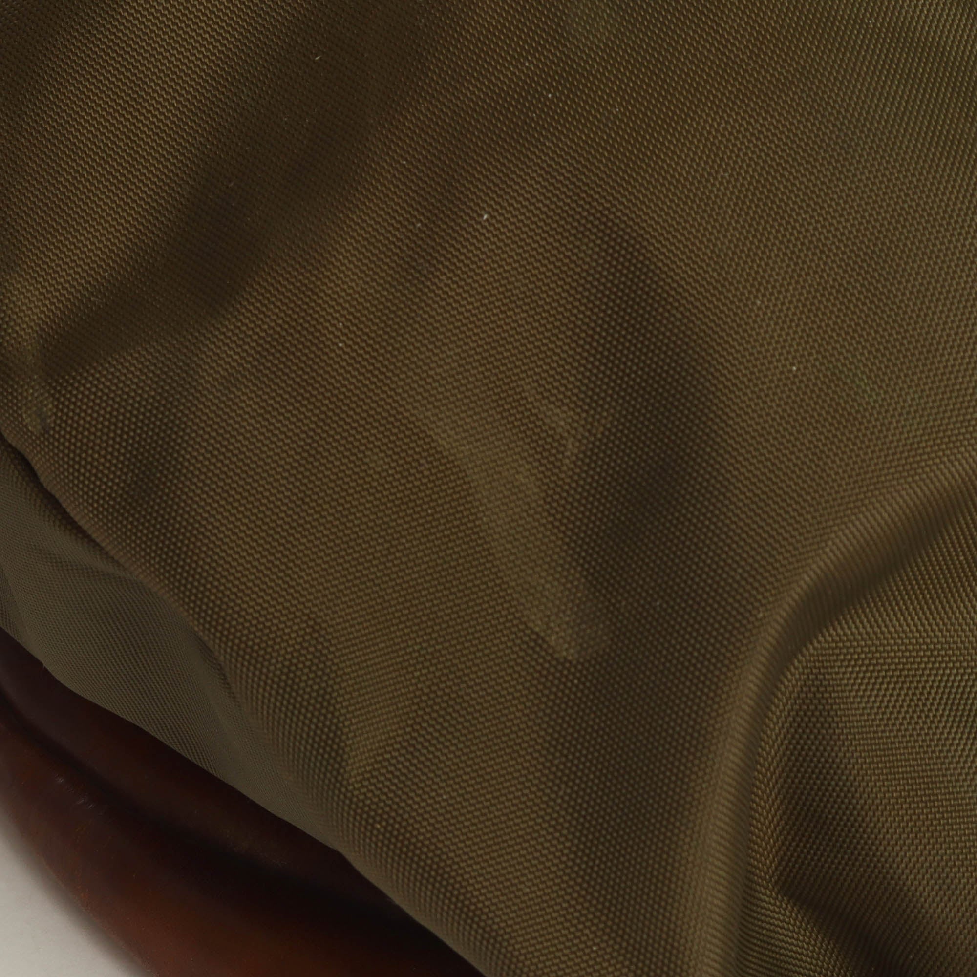 Leather Trim Duffle Bag