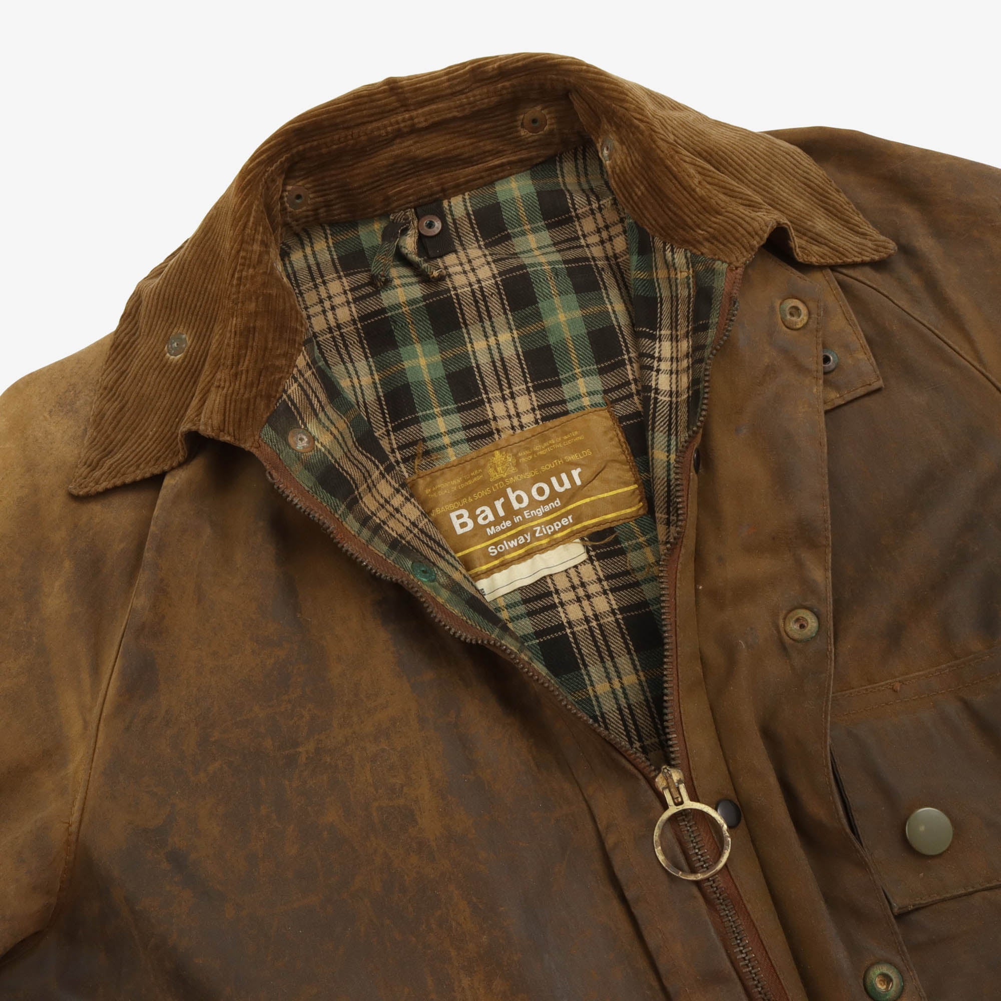 Vintage Solway Zipper Wax Jacket