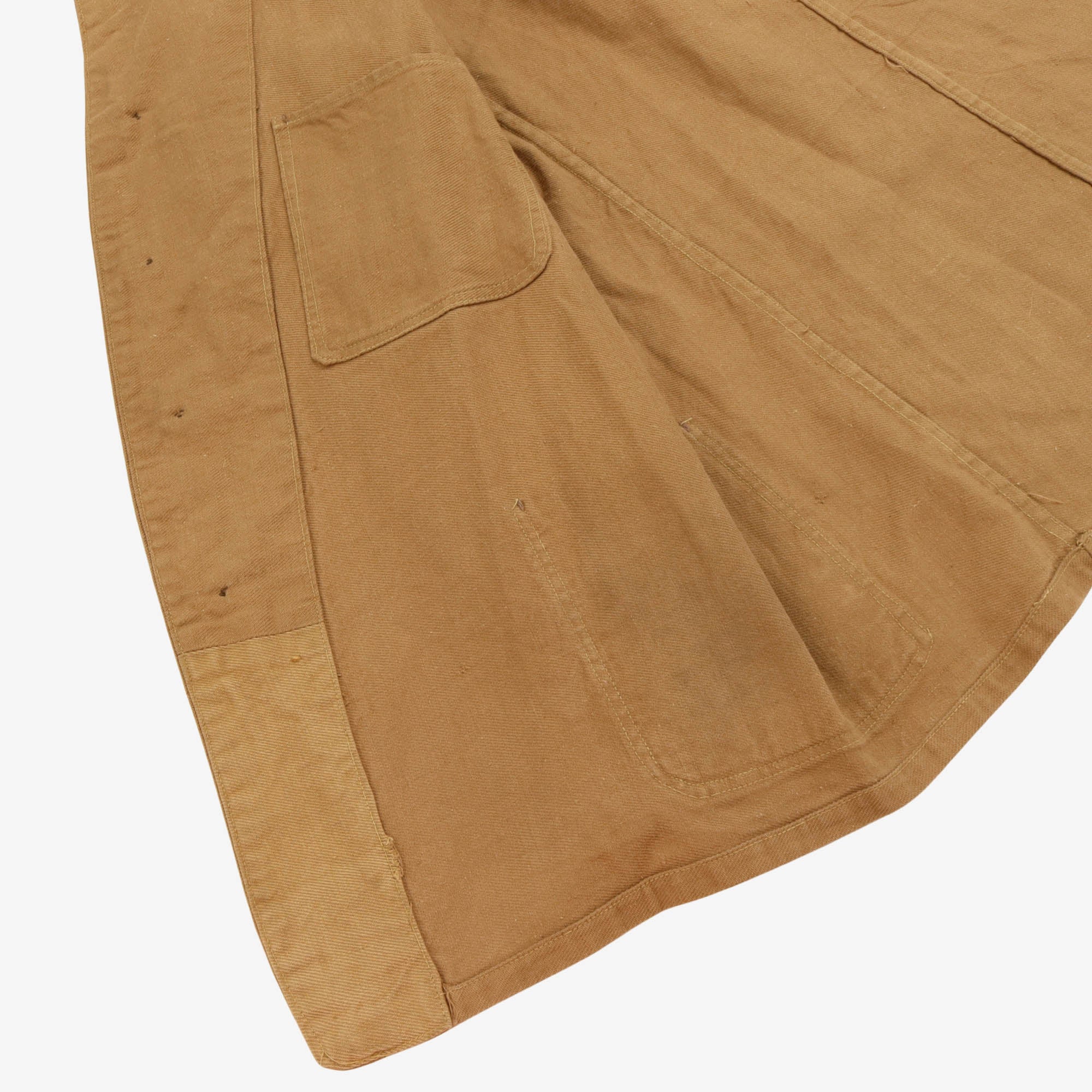 1940s French Canvas Chore Jacket