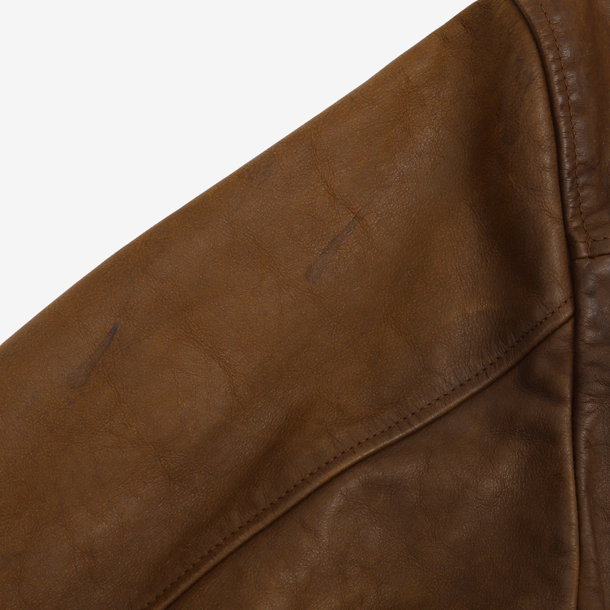 Leather Harrington