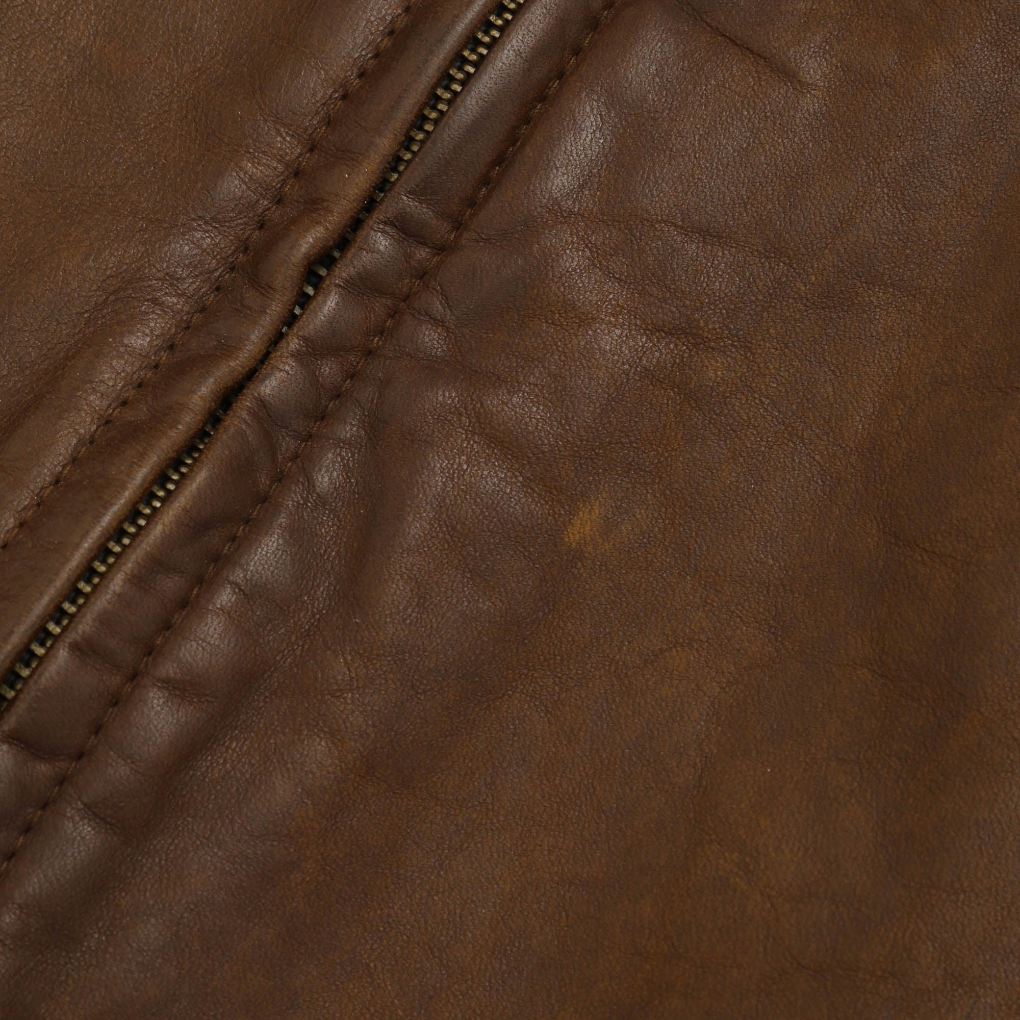 Leather Harrington