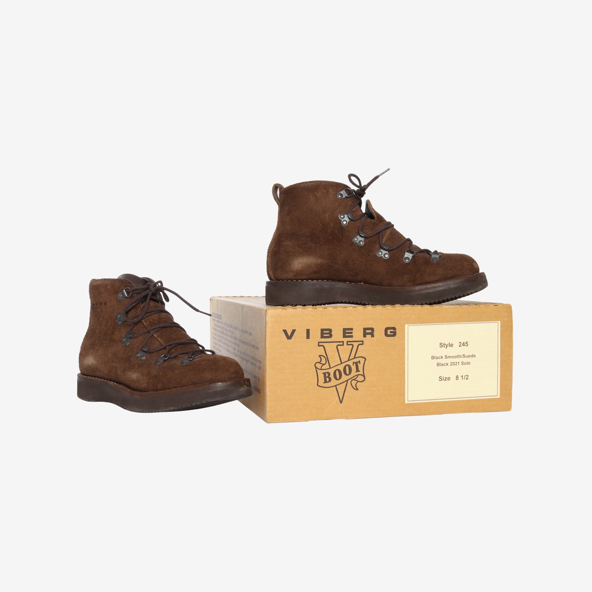245 Suede Hiking Boots