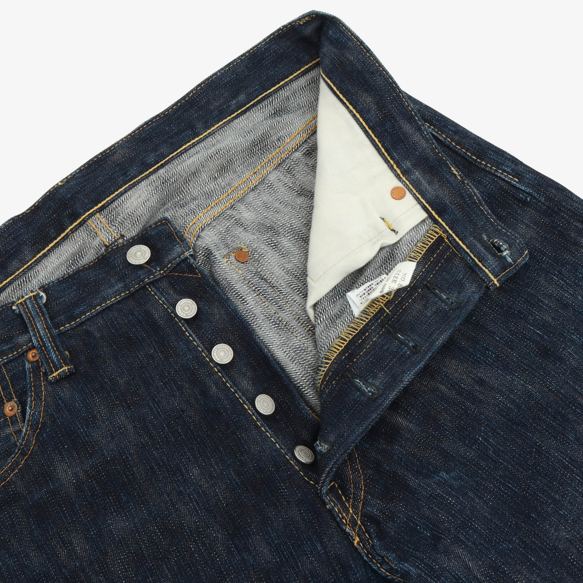 No. 868 Selvedge Denim (36W X 33L)
