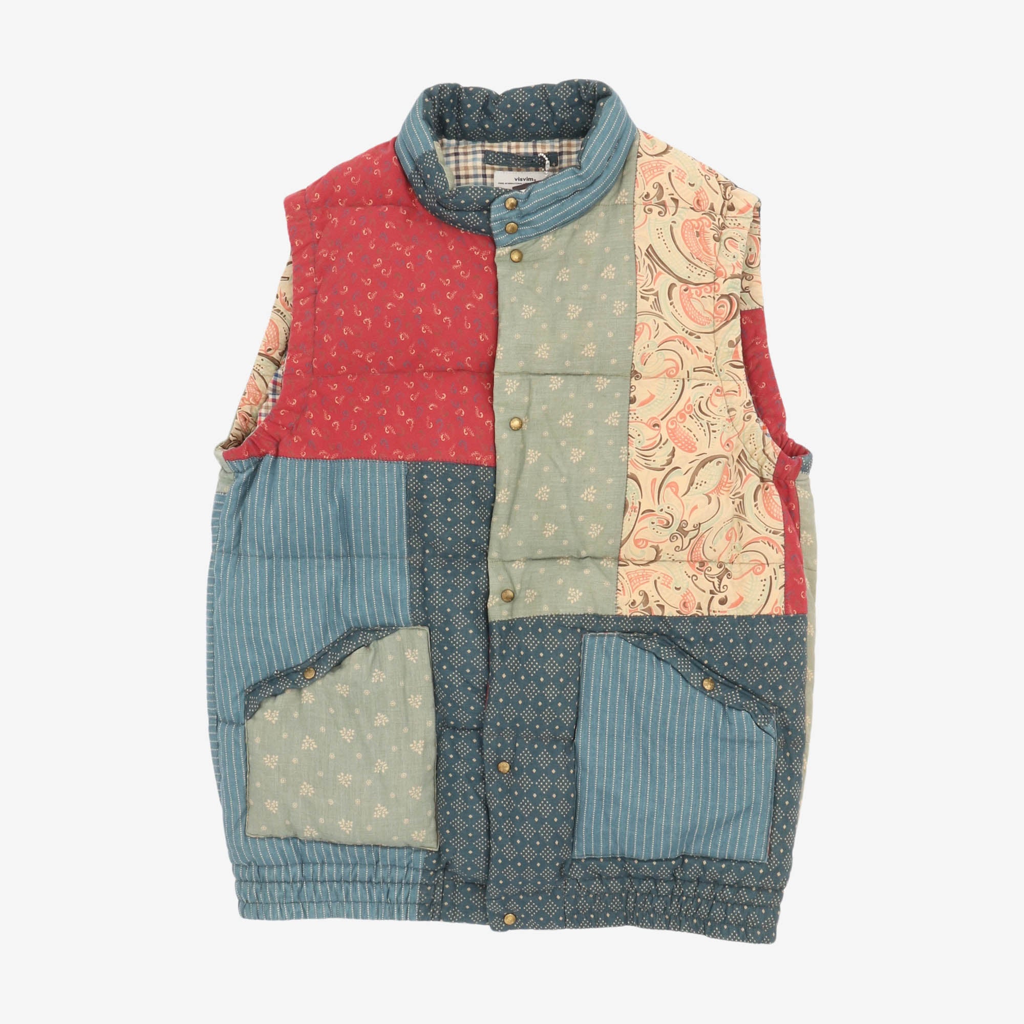 Flux Patchwork Down Vest
