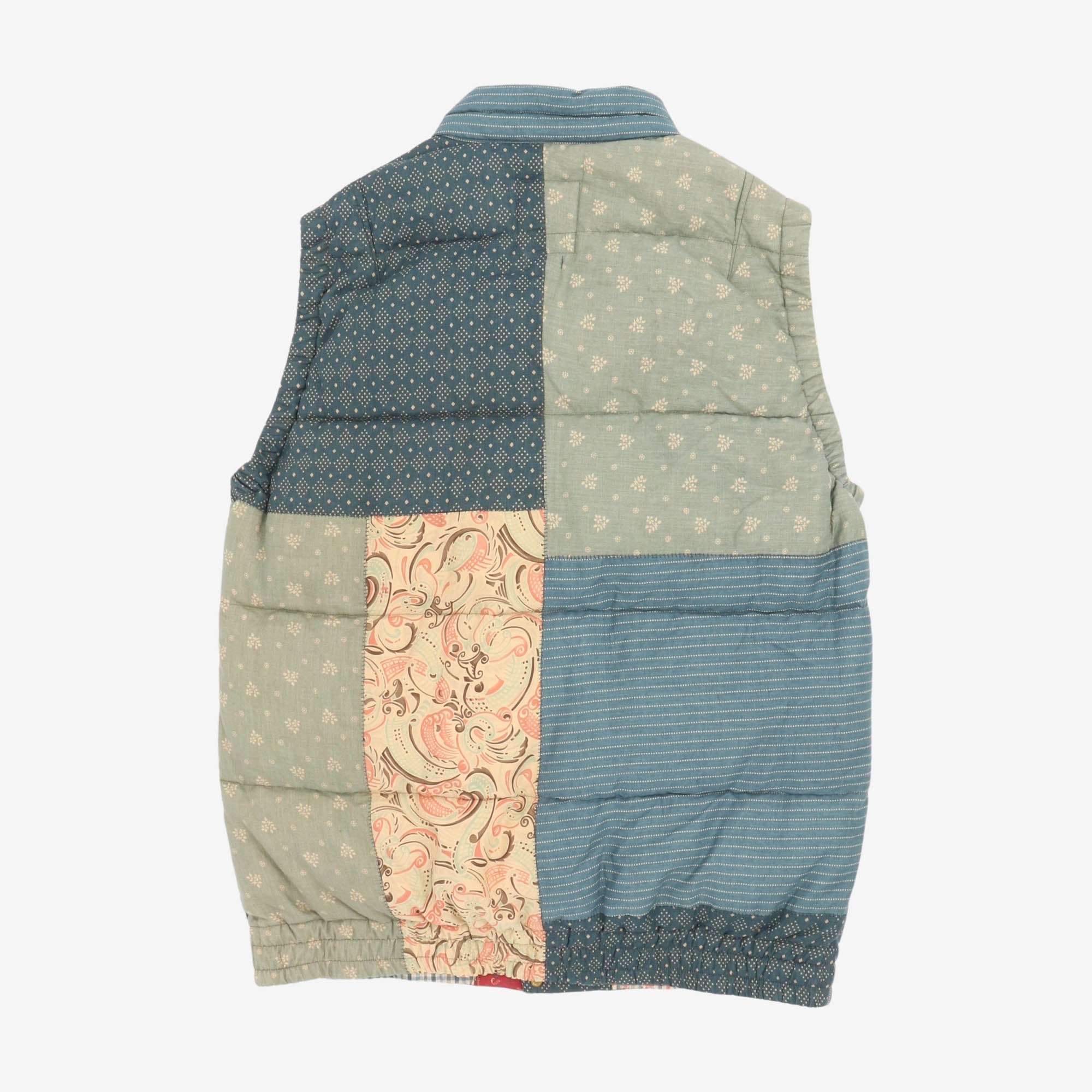 Flux Patchwork Down Vest