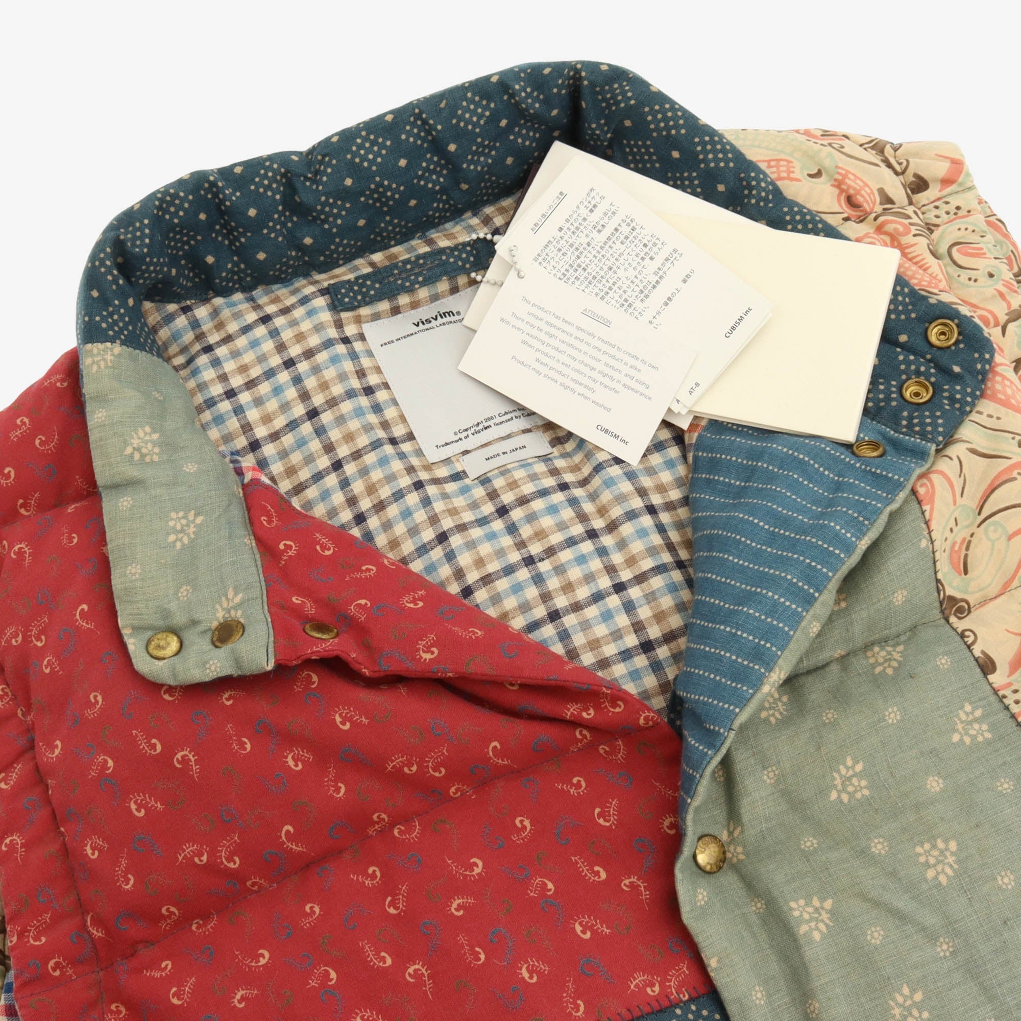 Flux Patchwork Down Vest