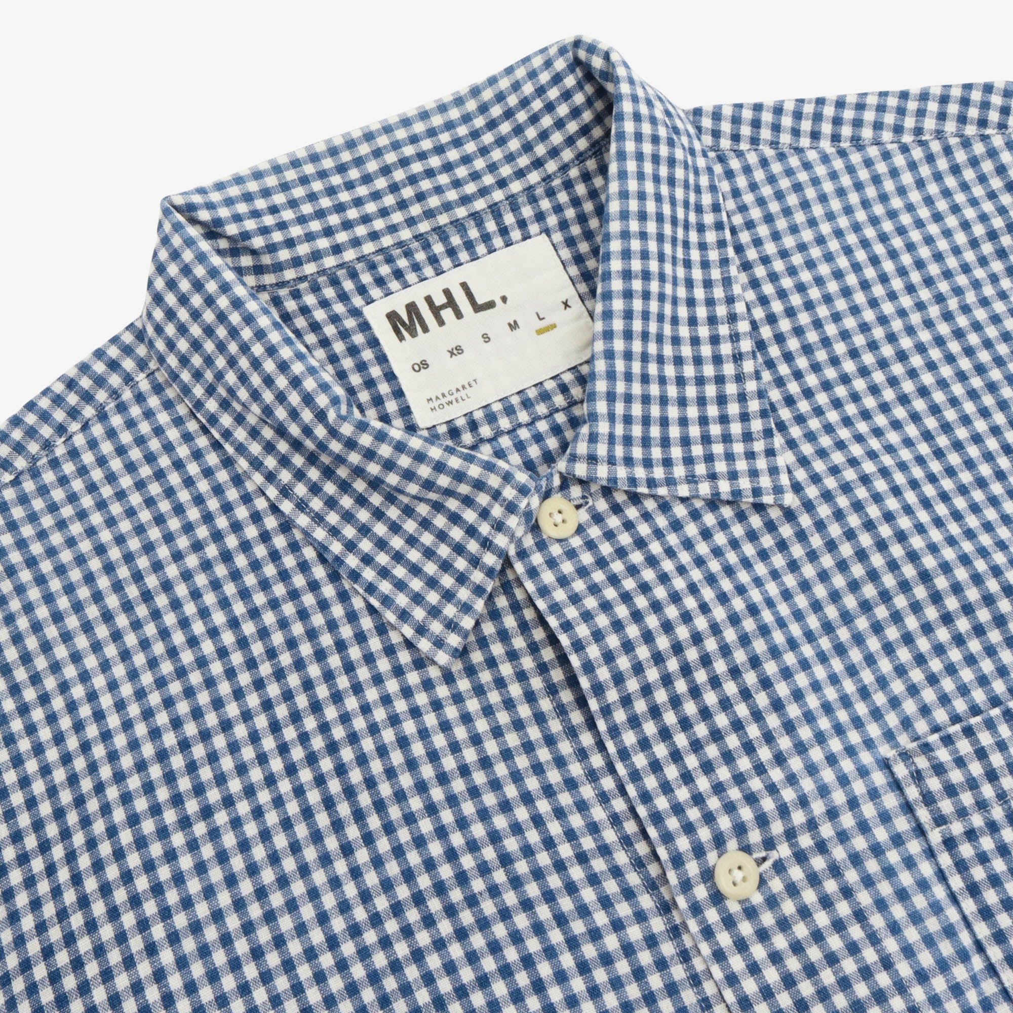 MHL SS Gingham Shirt