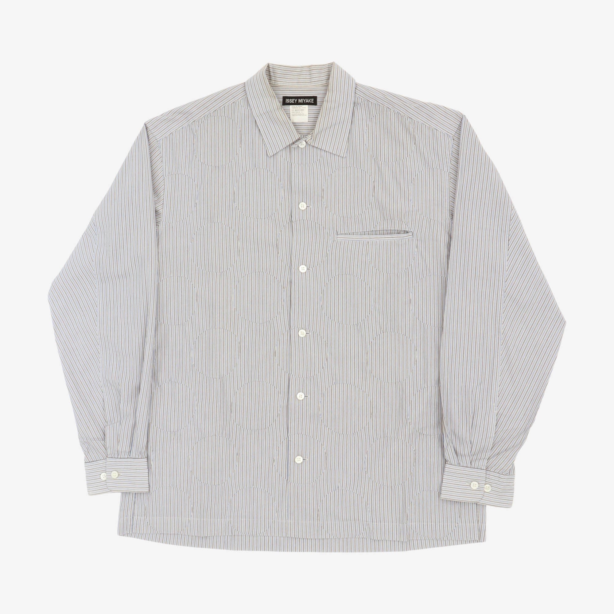 Striped Poplin Shirt