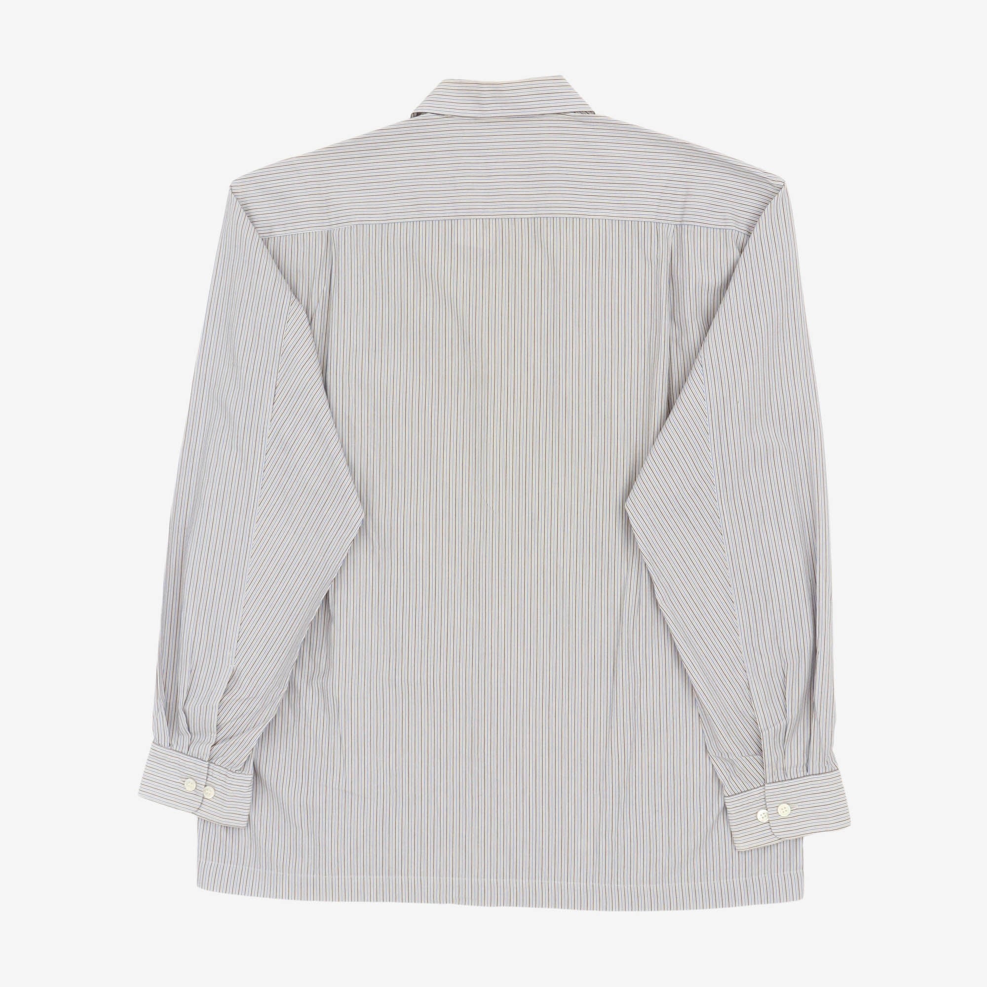 Striped Poplin Shirt