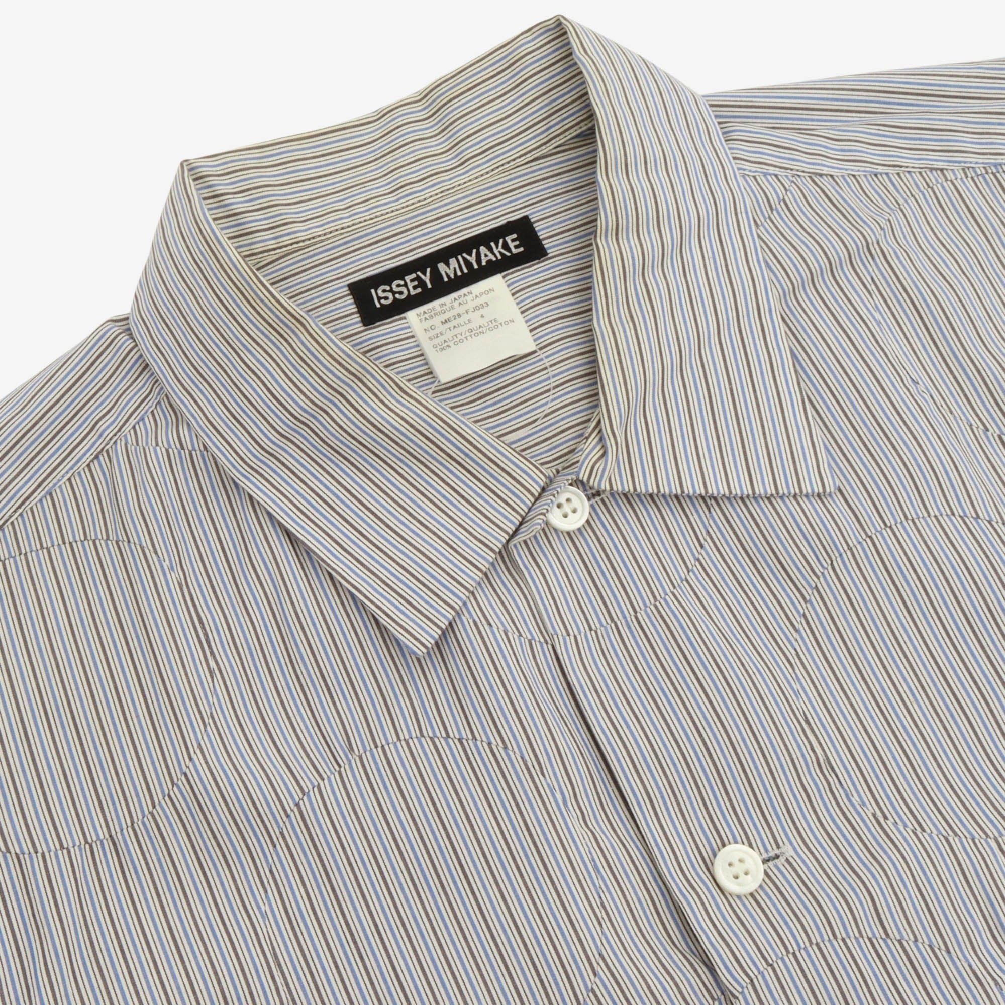 Striped Poplin Shirt