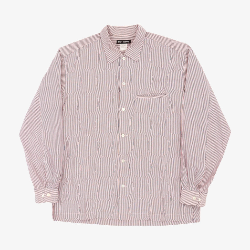 Issey Miyake Striped Poplin Shirt – Marrkt