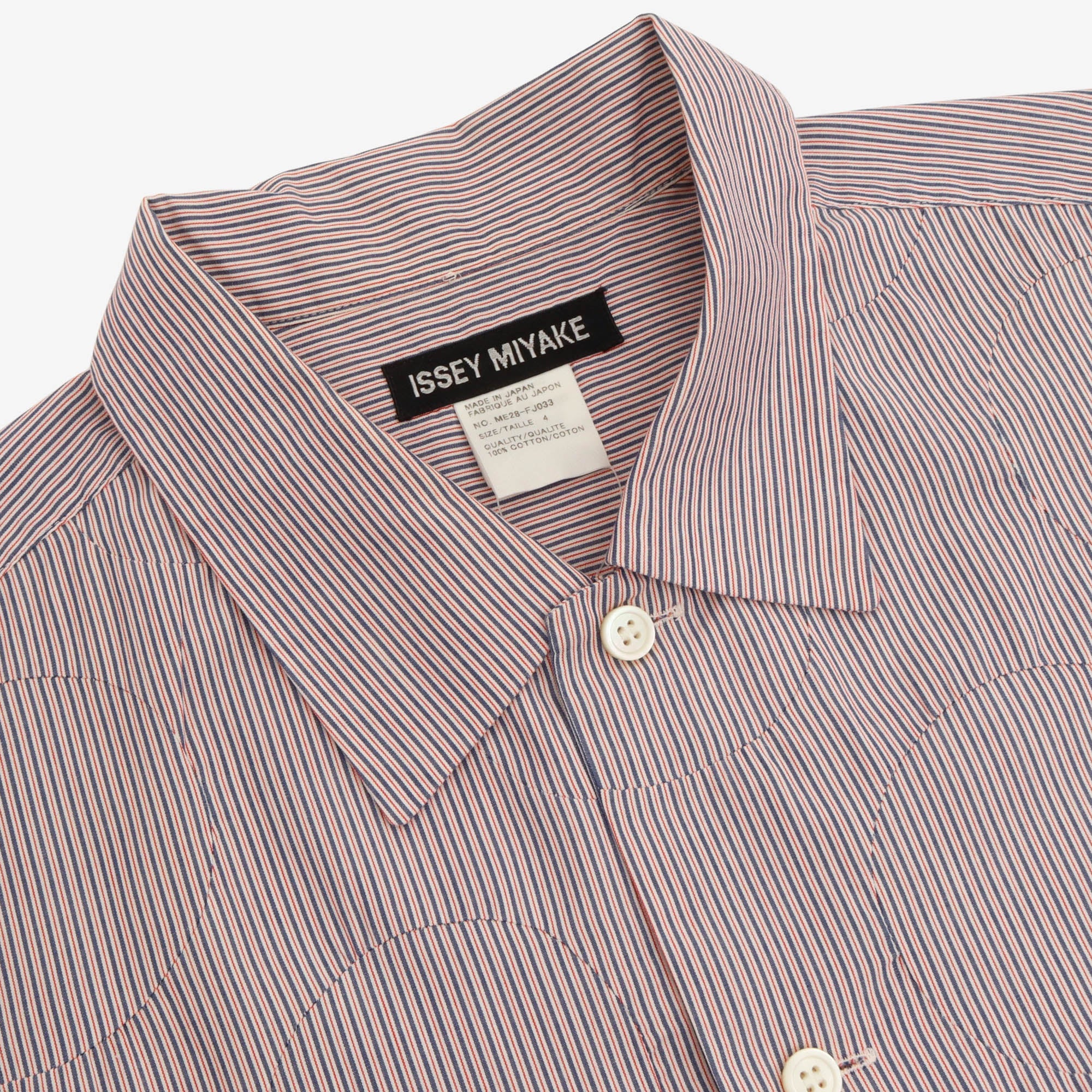Striped Poplin Shirt