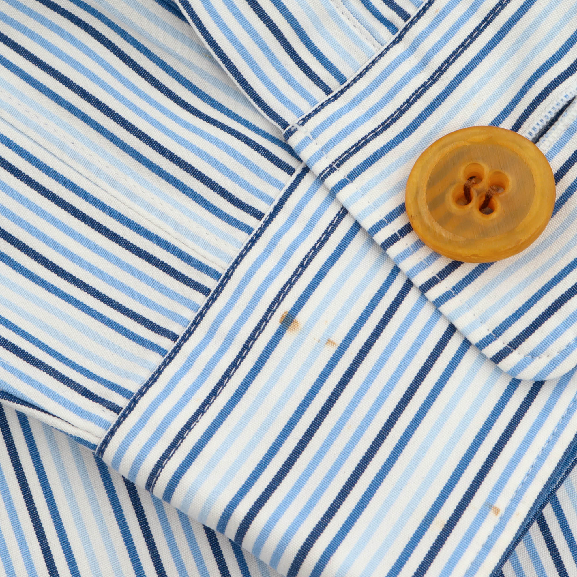 Pinstripe Oversized Shirt (Homme Plus)
