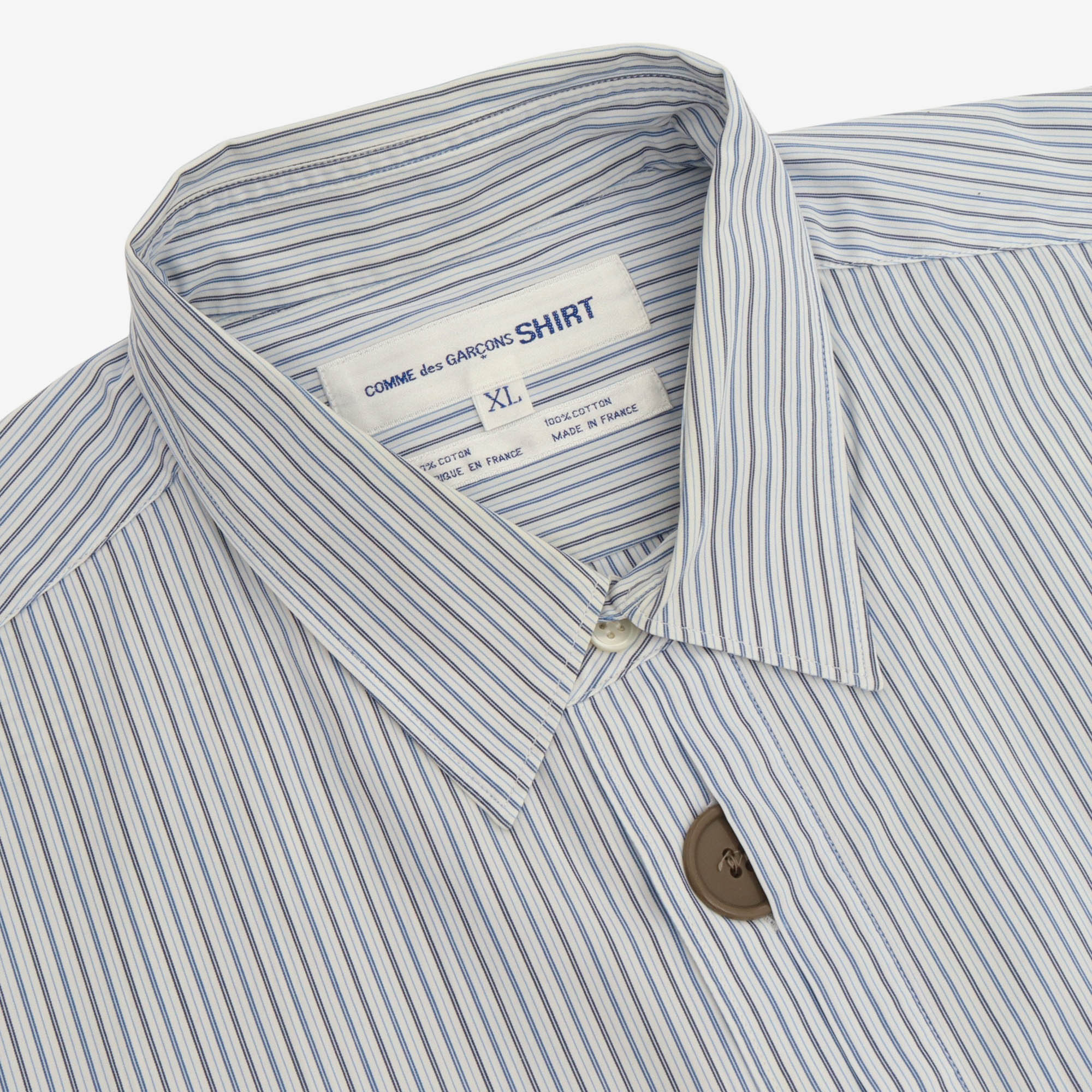 Pinstripe Oversized Shirt (SHIRT)