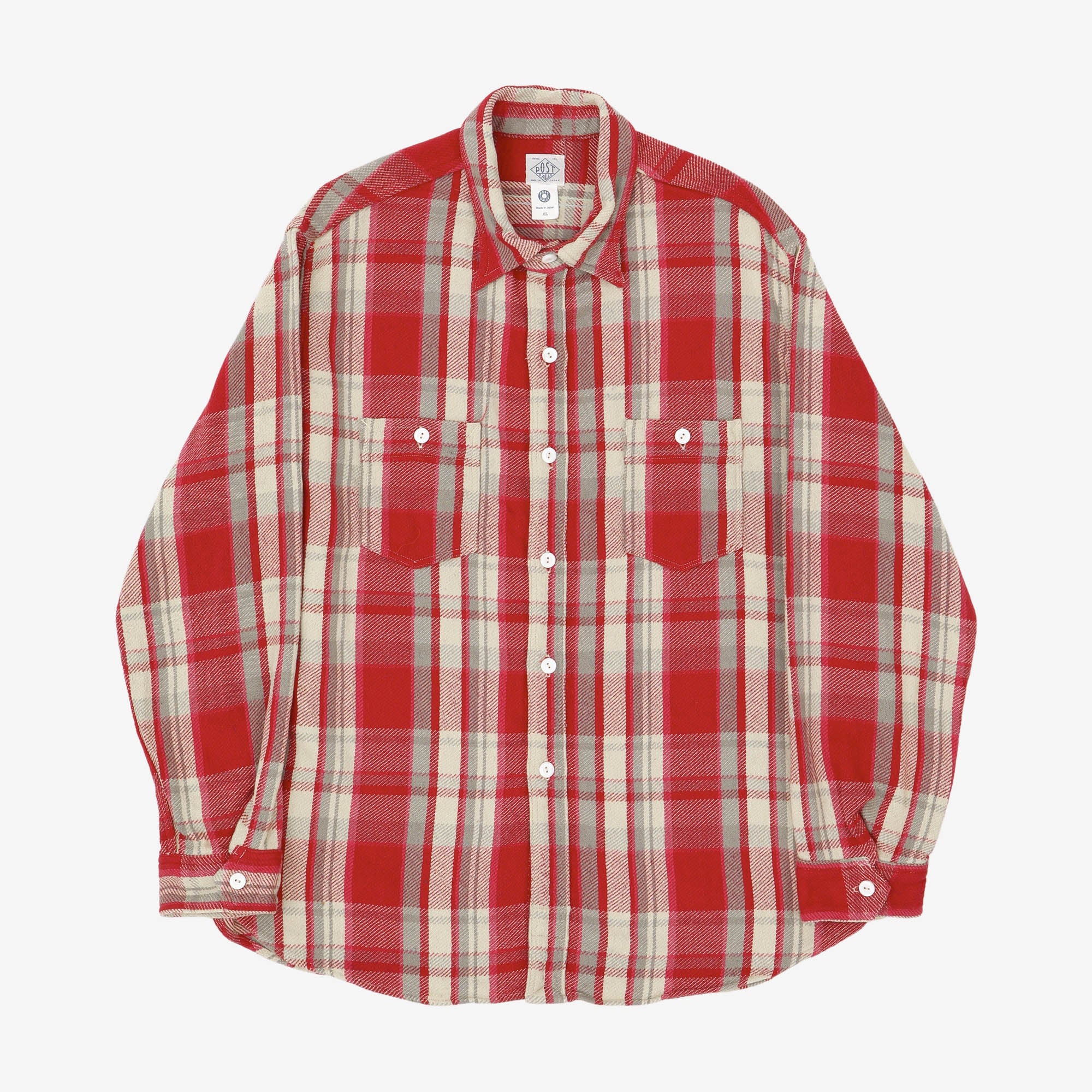 St Louis Plaid Flannel Work Shirt
