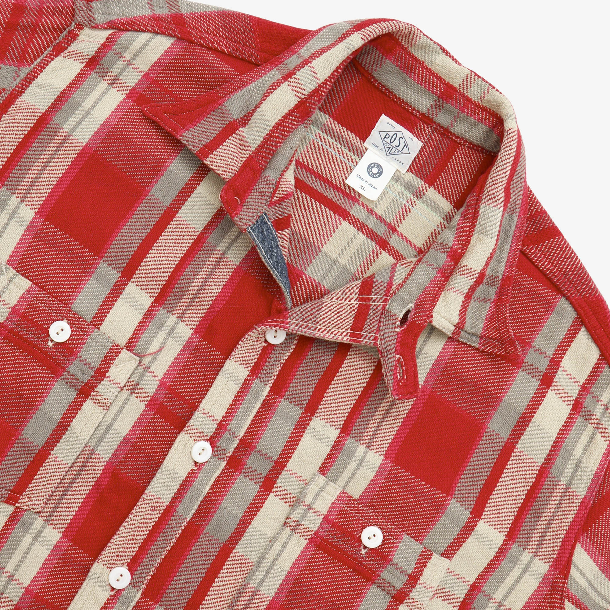 St Louis Plaid Flannel Work Shirt