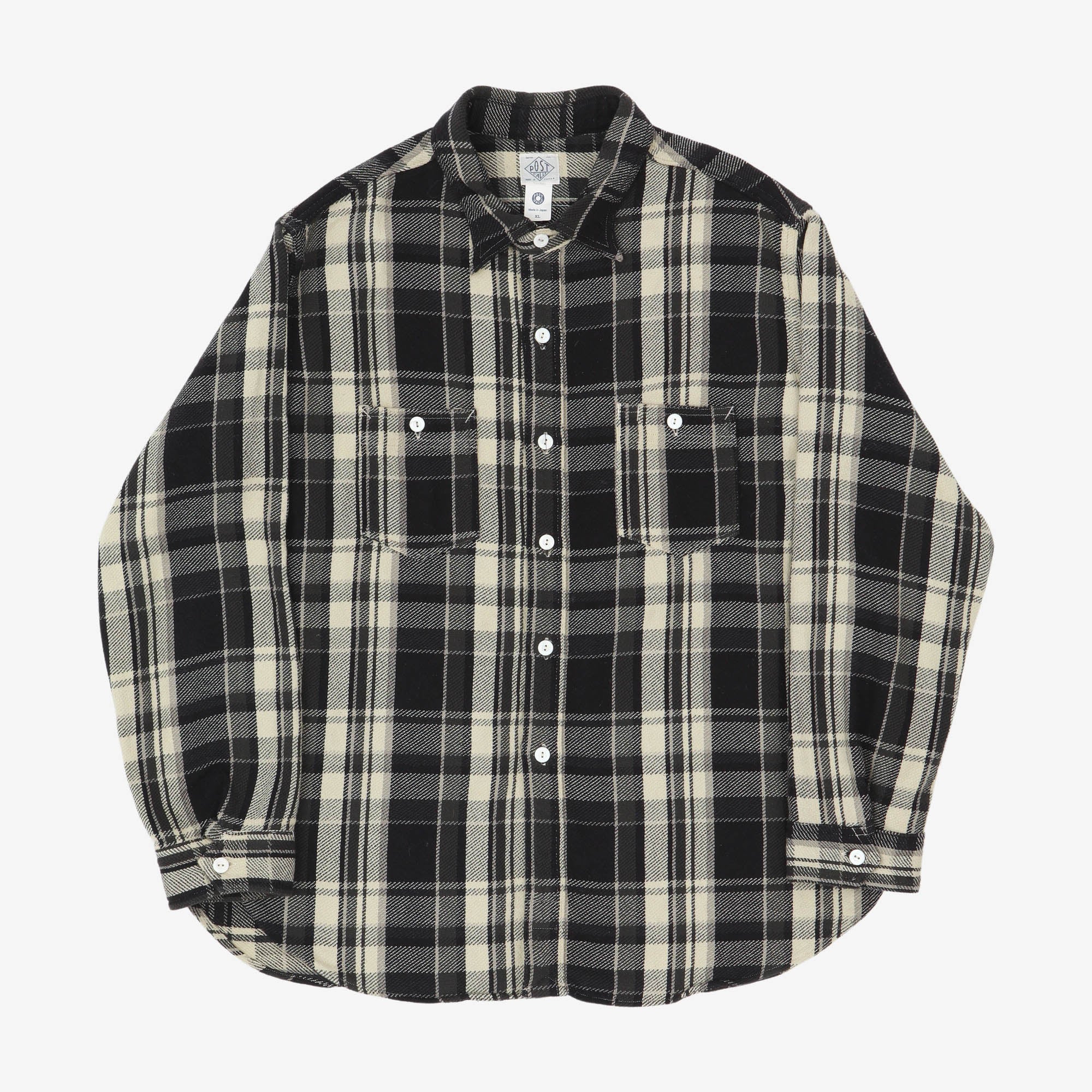 St Louis Plaid Flannel Work Shirt