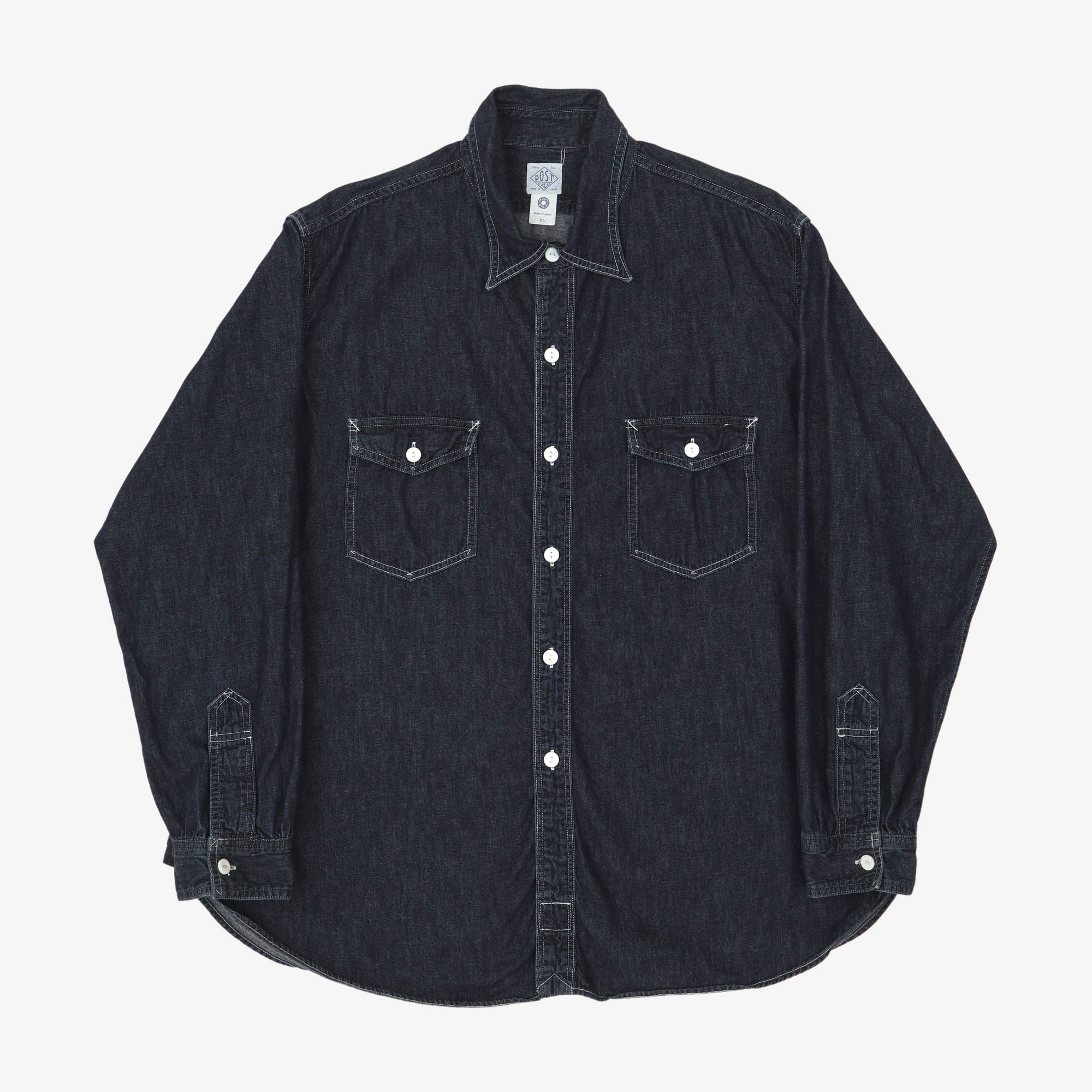 The Navy Cut 2 Denim Shirt