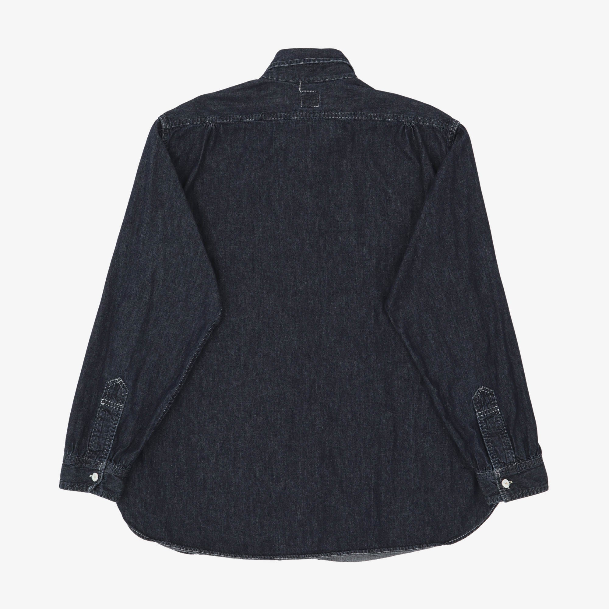 The Navy Cut 2 Denim Shirt