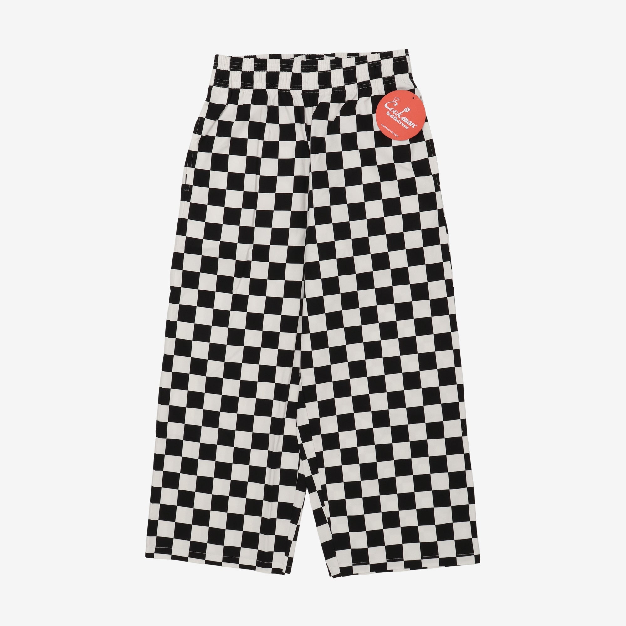 Checker Wide Chef Pants