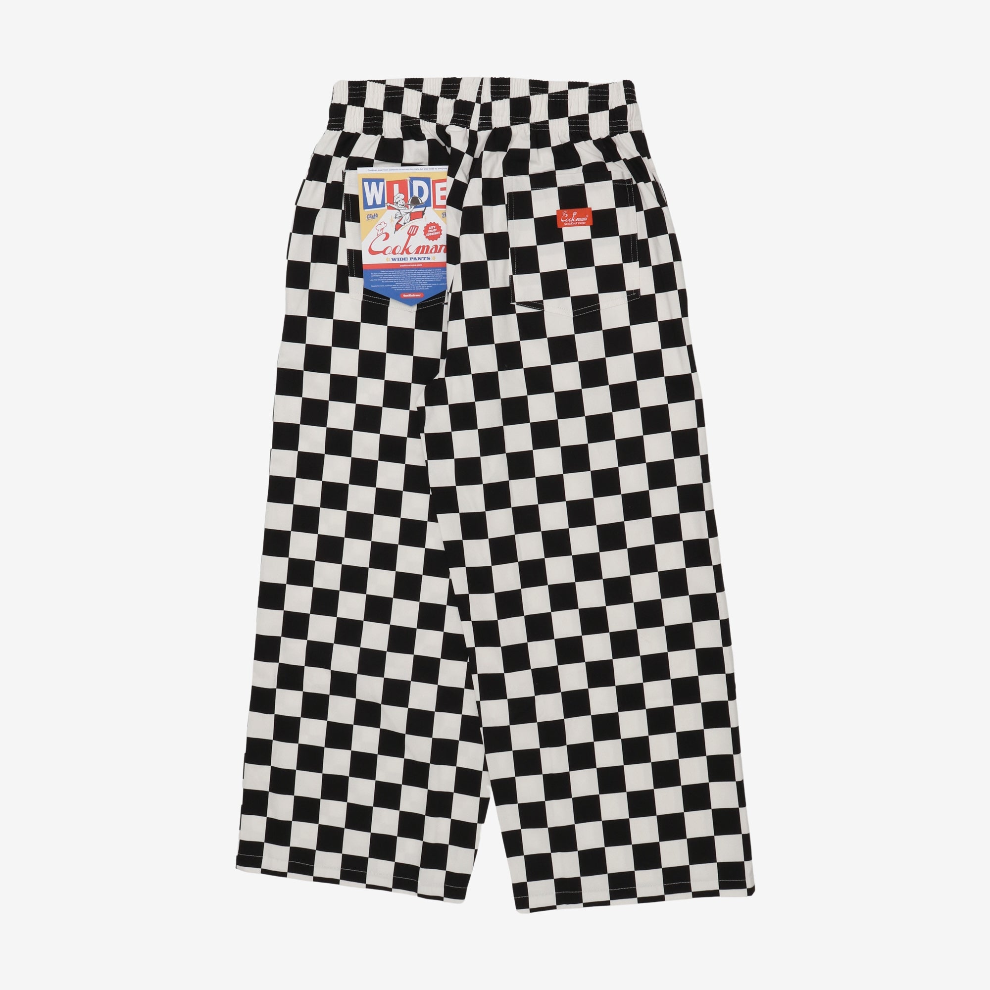 Checker Wide Chef Pants
