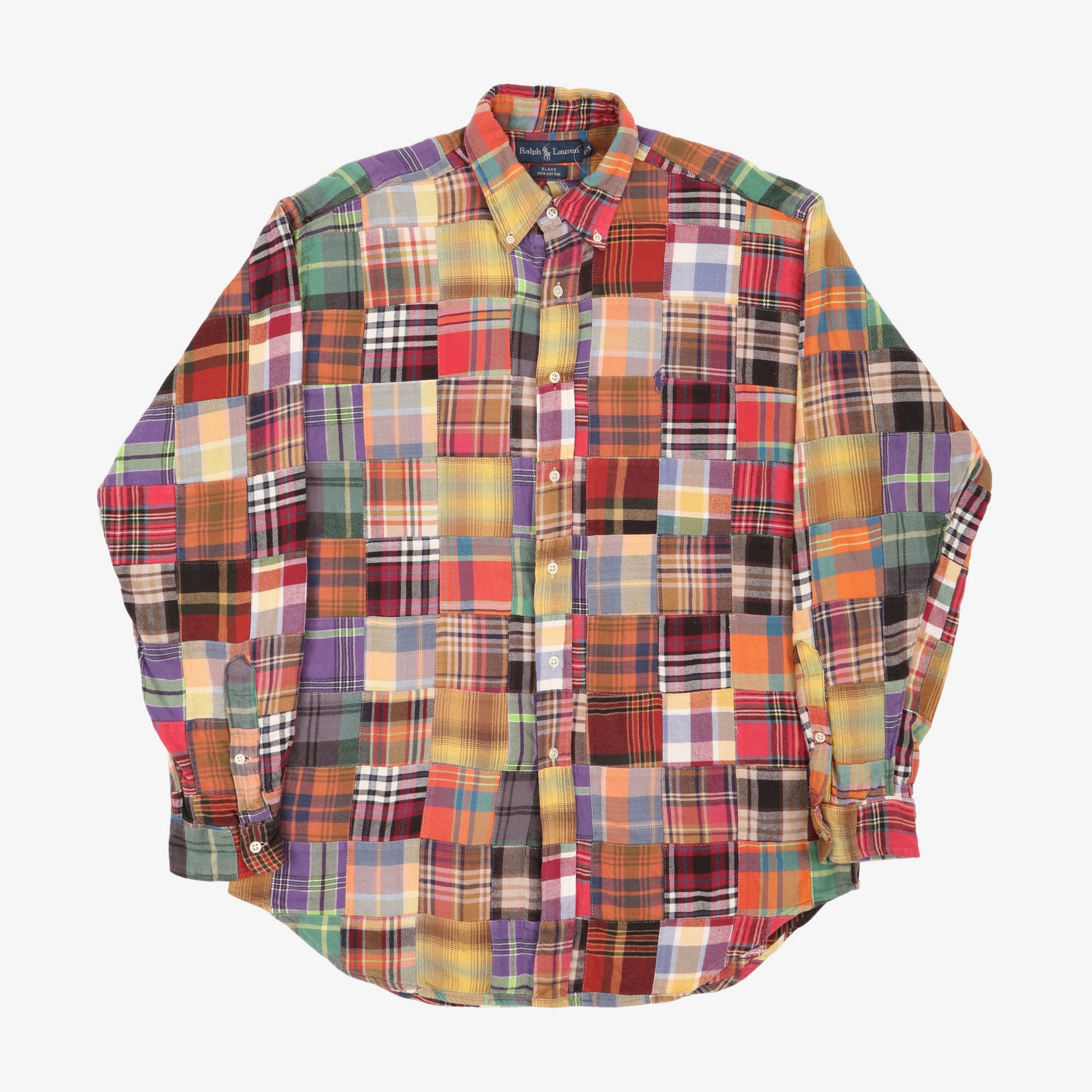 Multi Patchwork Blake Flannel Shirt