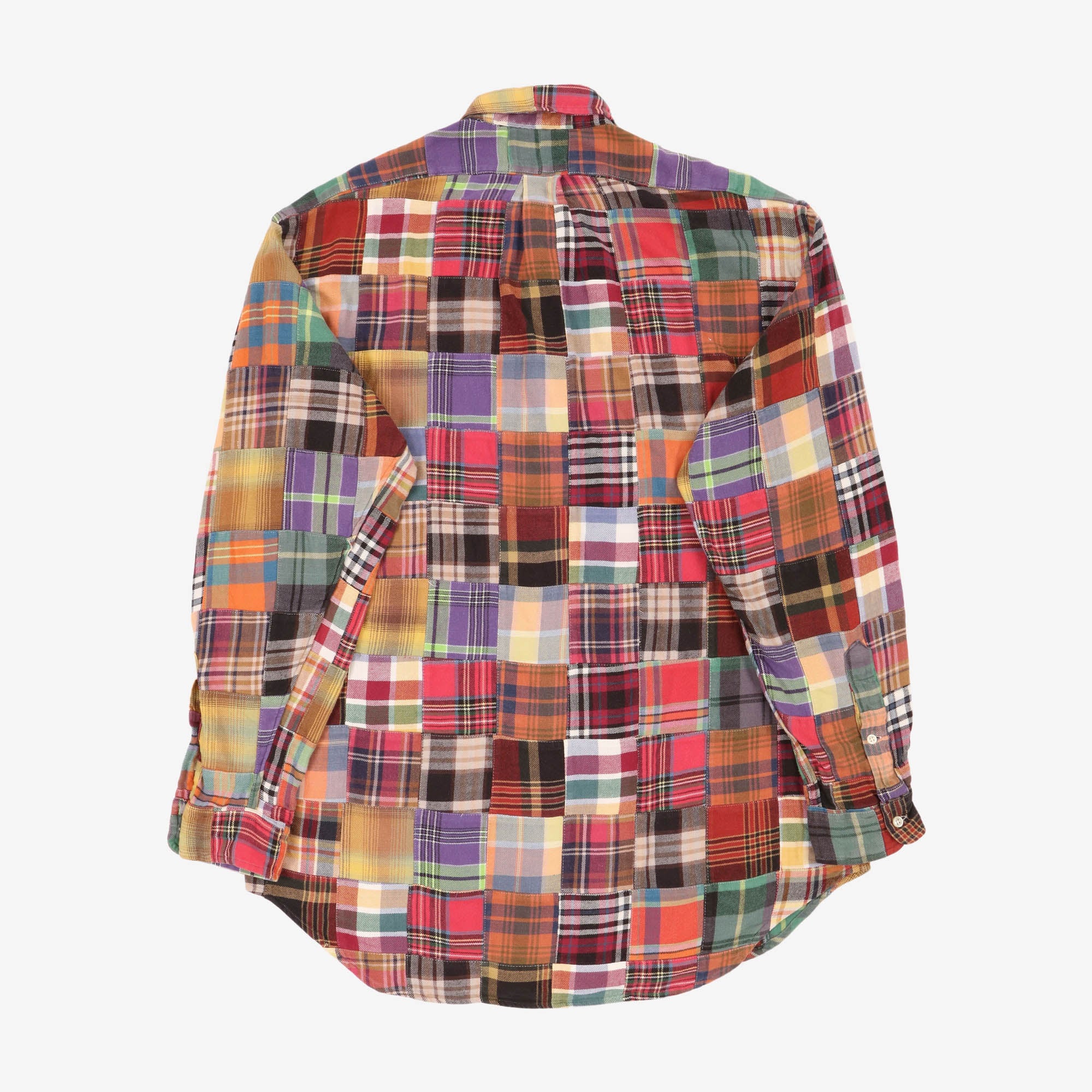 Multi Patchwork Blake Flannel Shirt