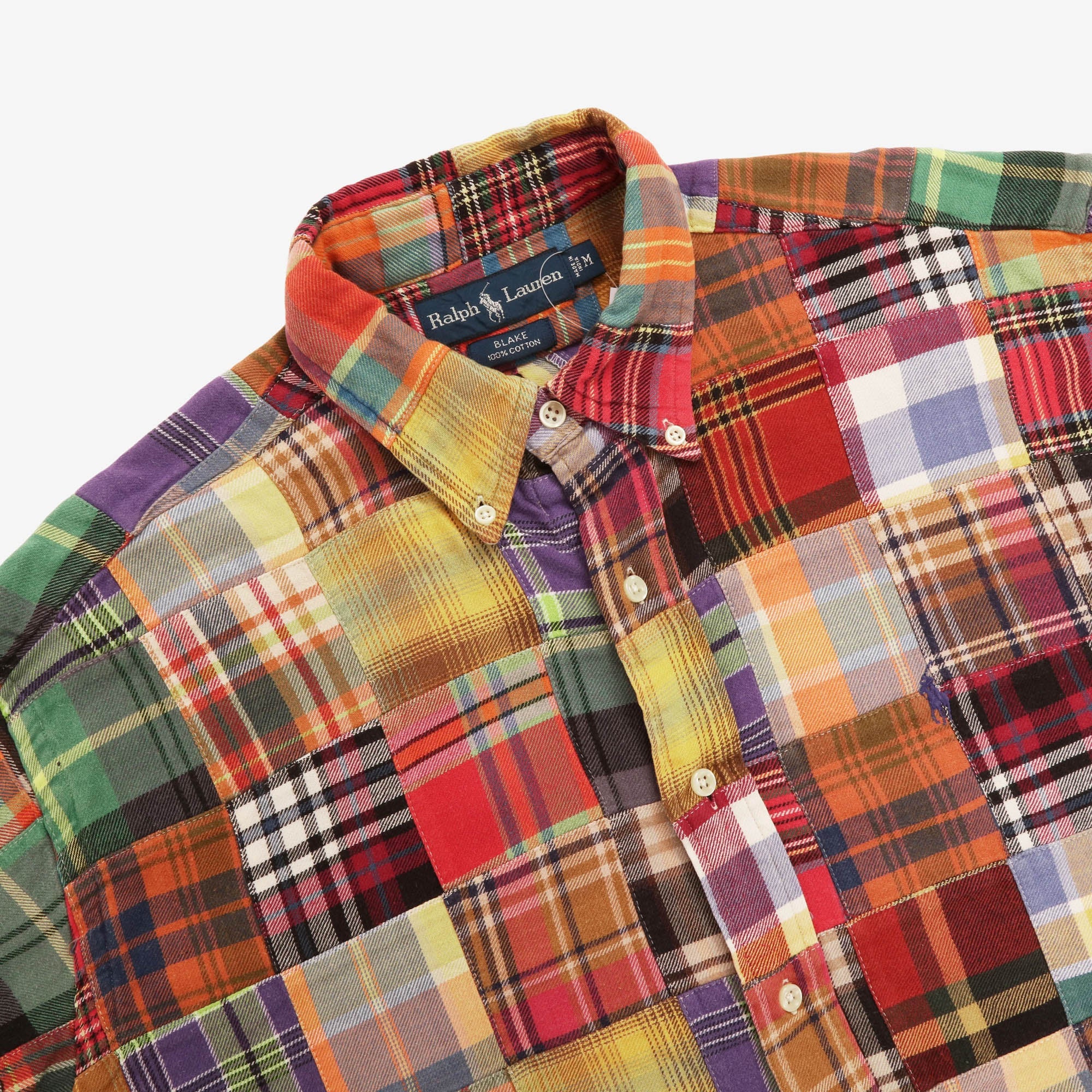 Multi Patchwork Blake Flannel Shirt