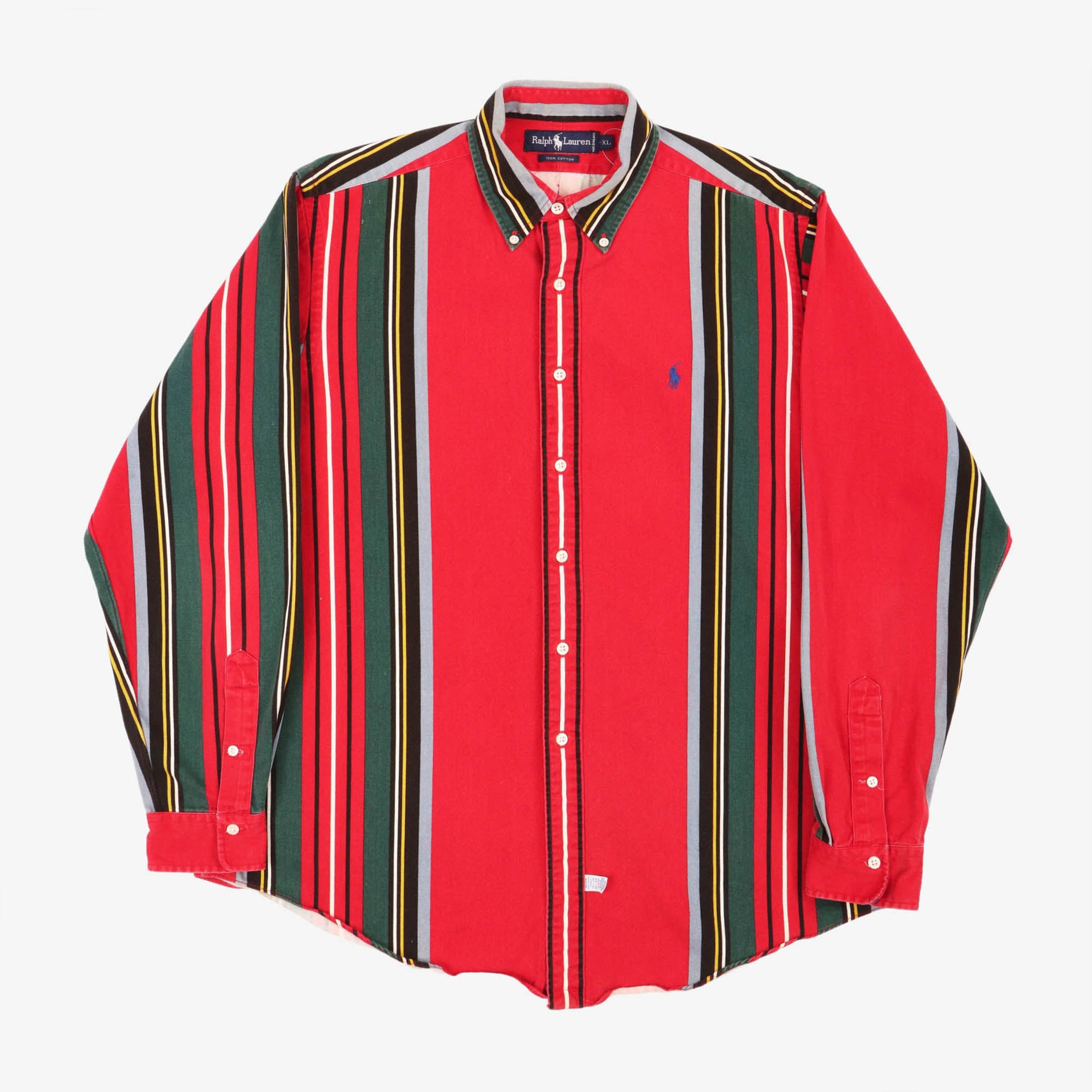 90s Stripe Colorblock BD Shirt