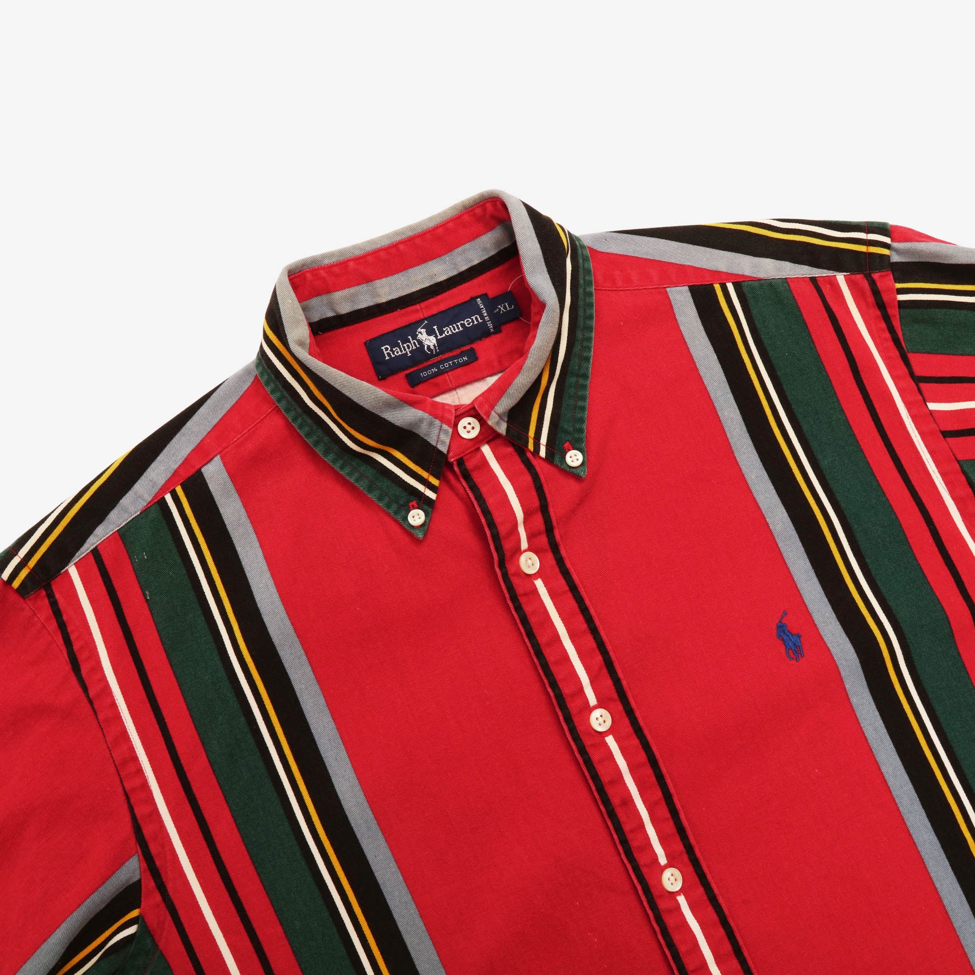 90s Stripe Colorblock BD Shirt