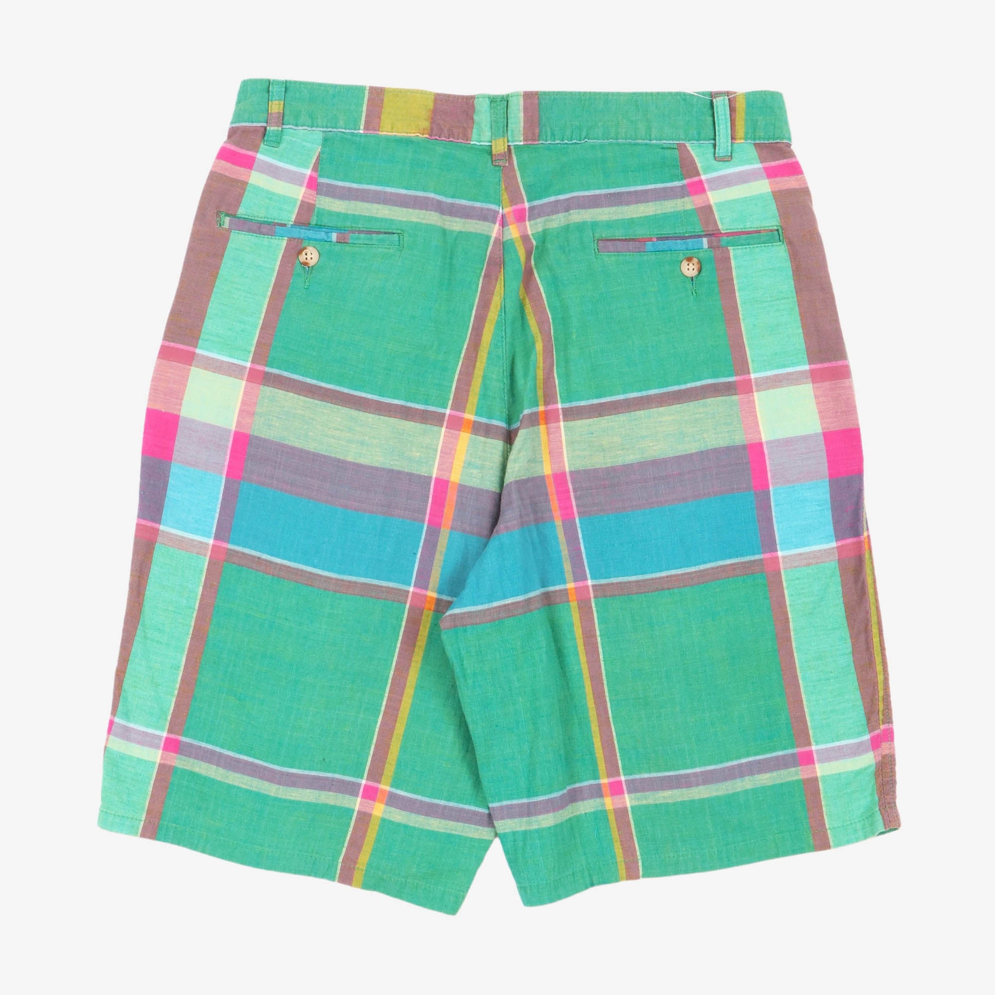 Classic Fit Madras Shorts (31W)
