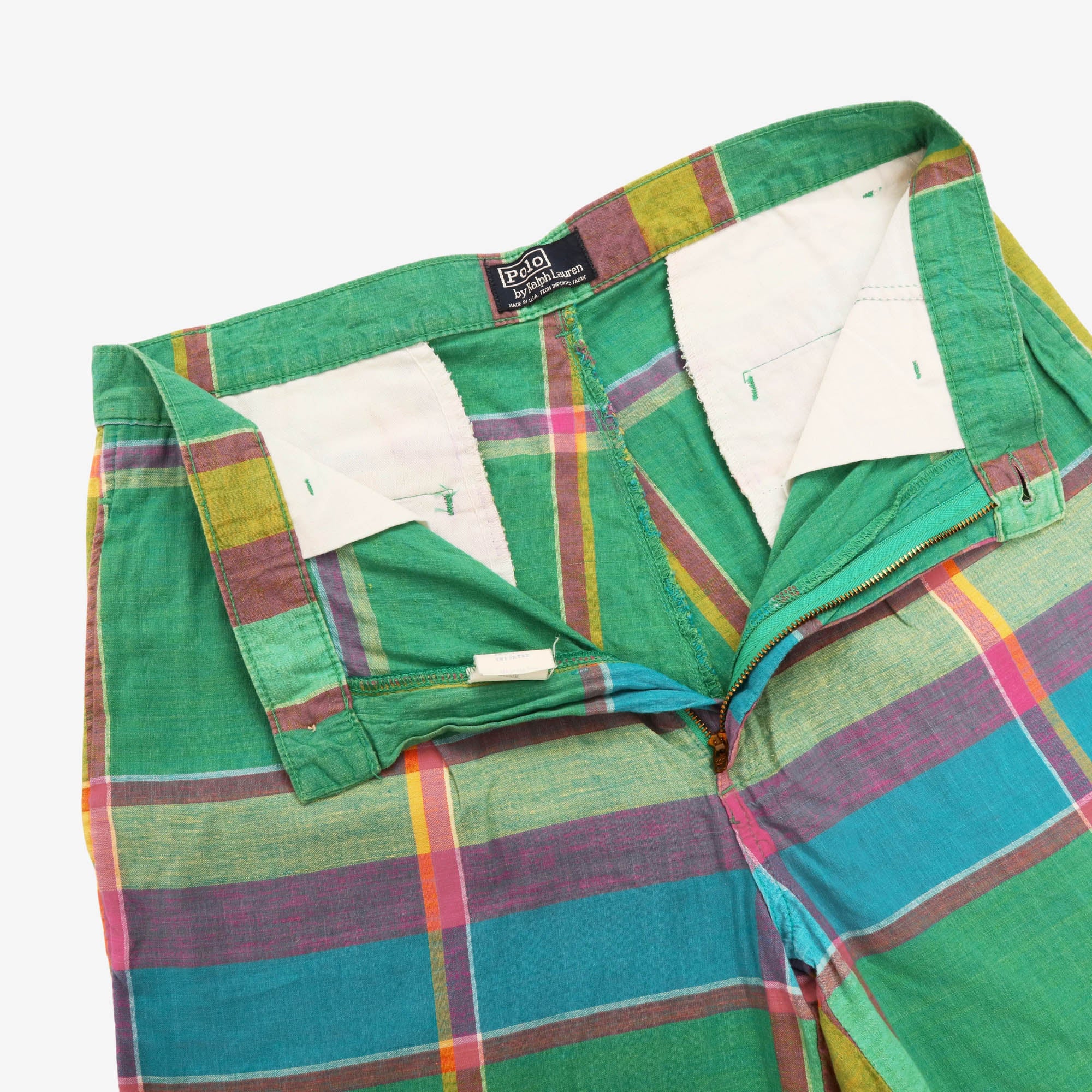 Classic Fit Madras Shorts (31W)