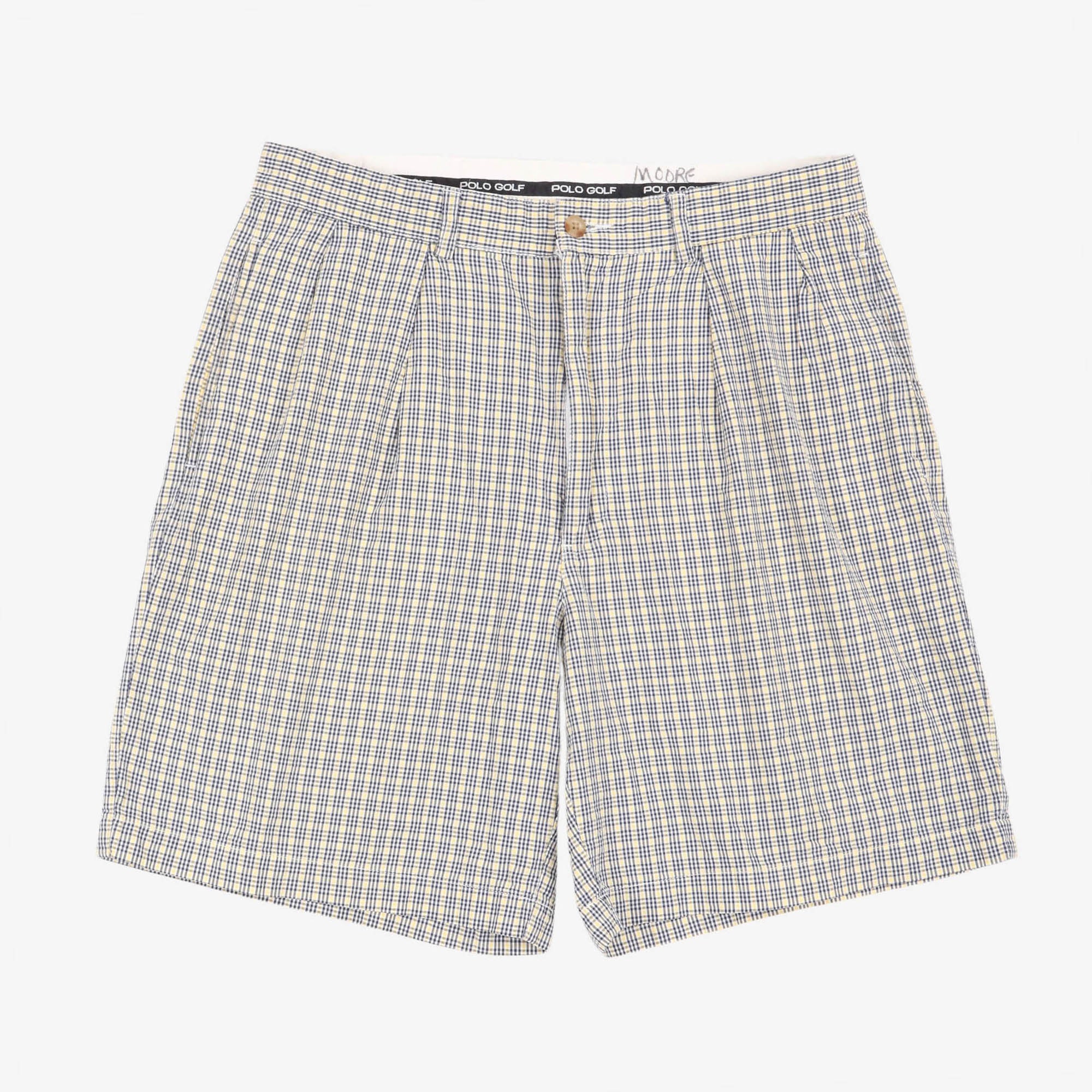 Polo Golf Seersucker Check Shorts (32W)