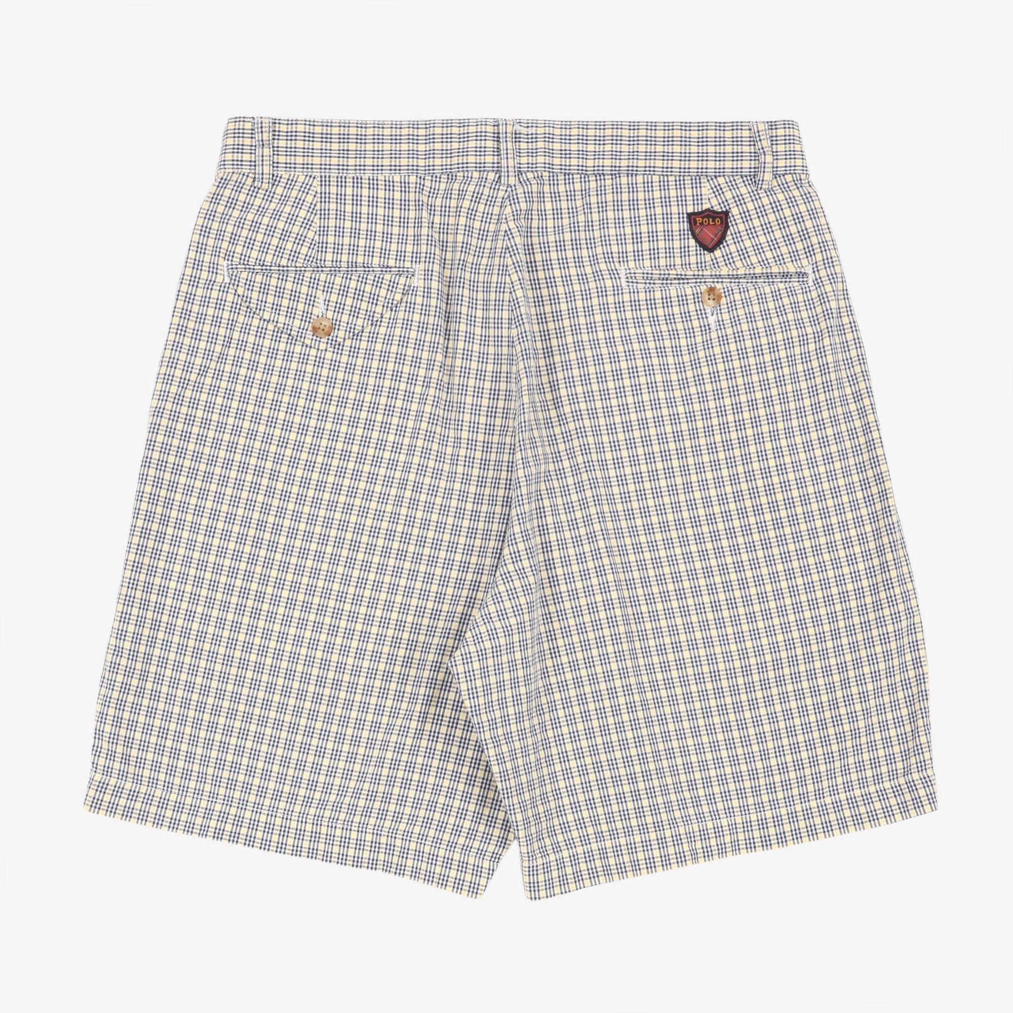 Polo Golf Seersucker Check Shorts (32W)