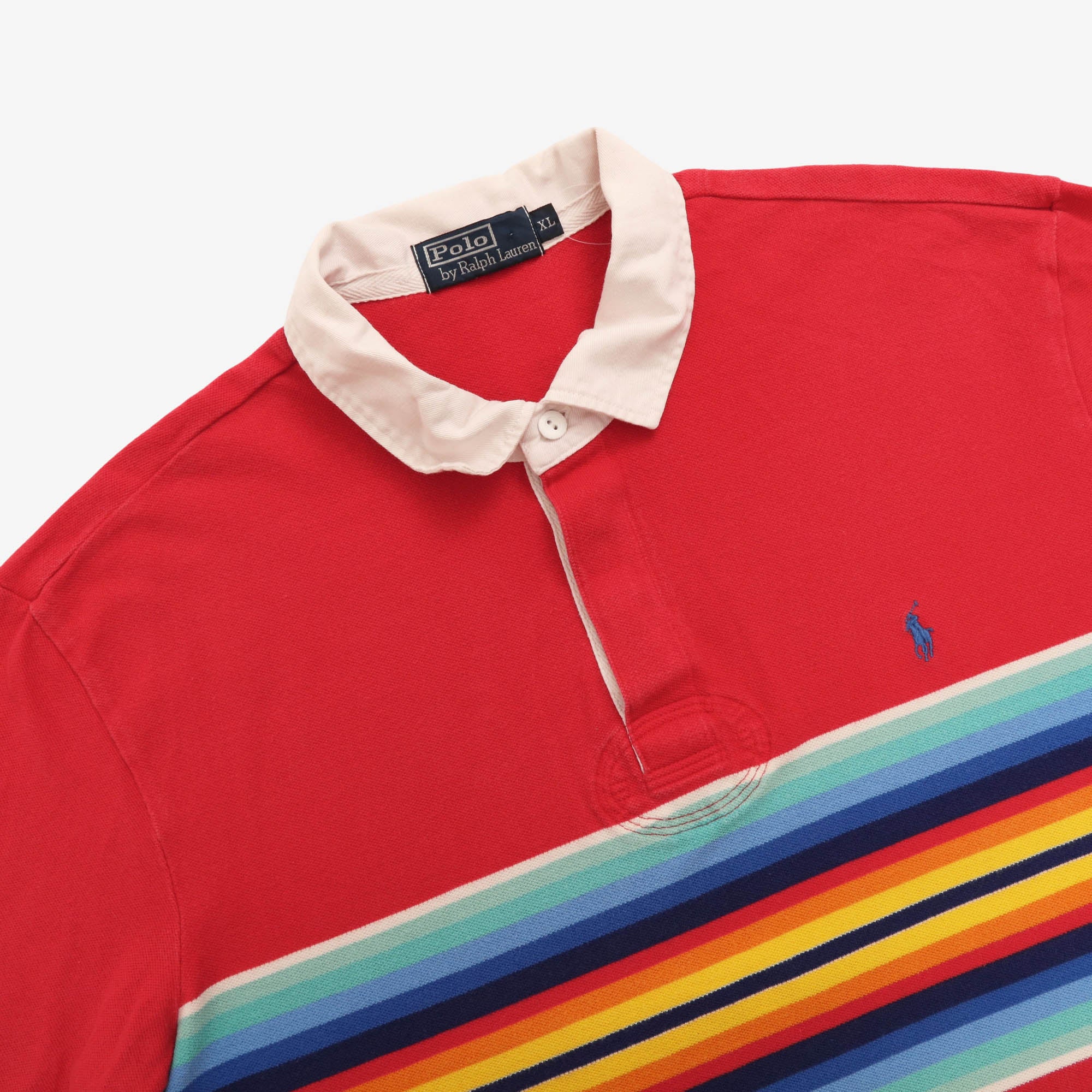 Vintage Stripe SS Rugby Shirt