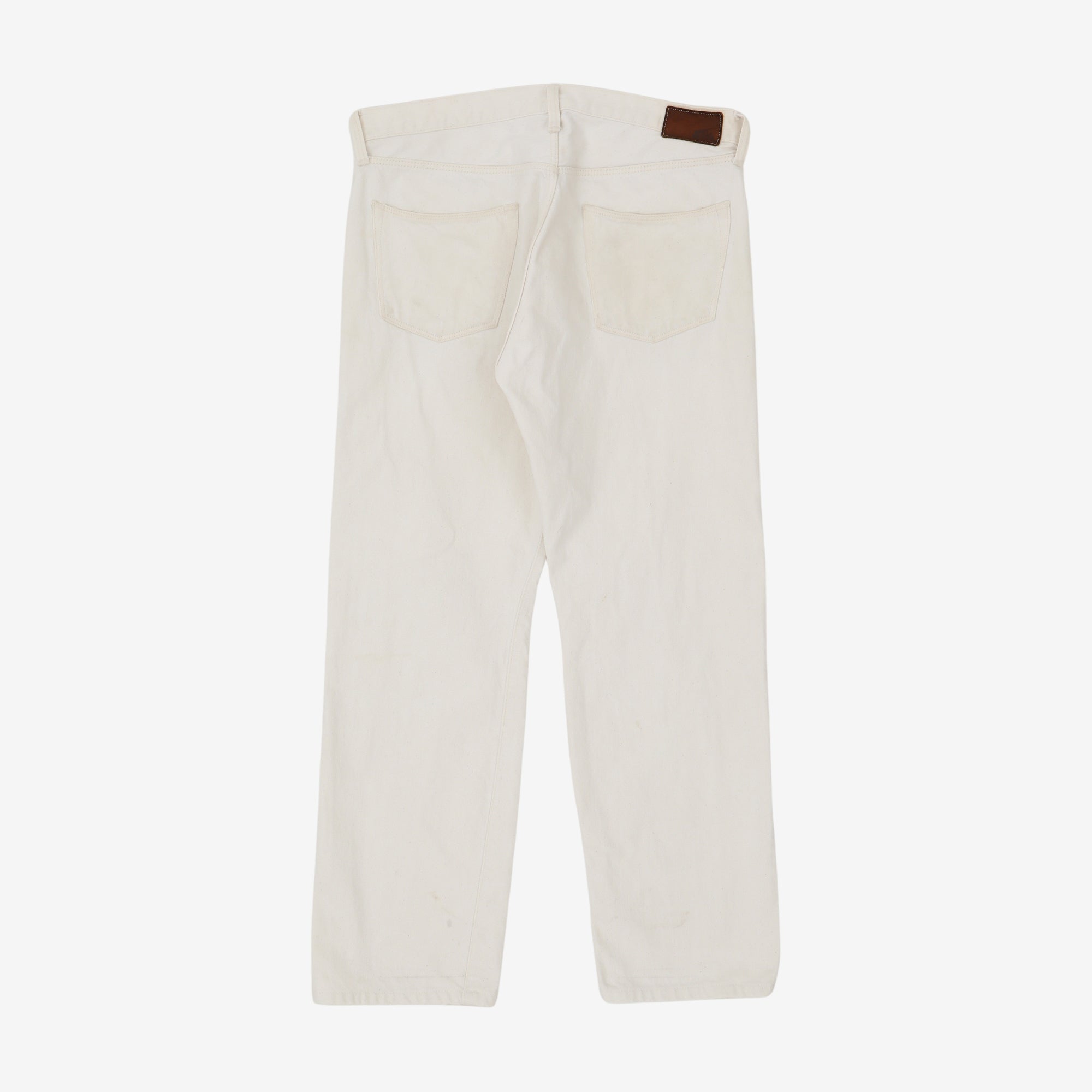 40-201B Relaxed Selvedge Jeans (34W X 28L)