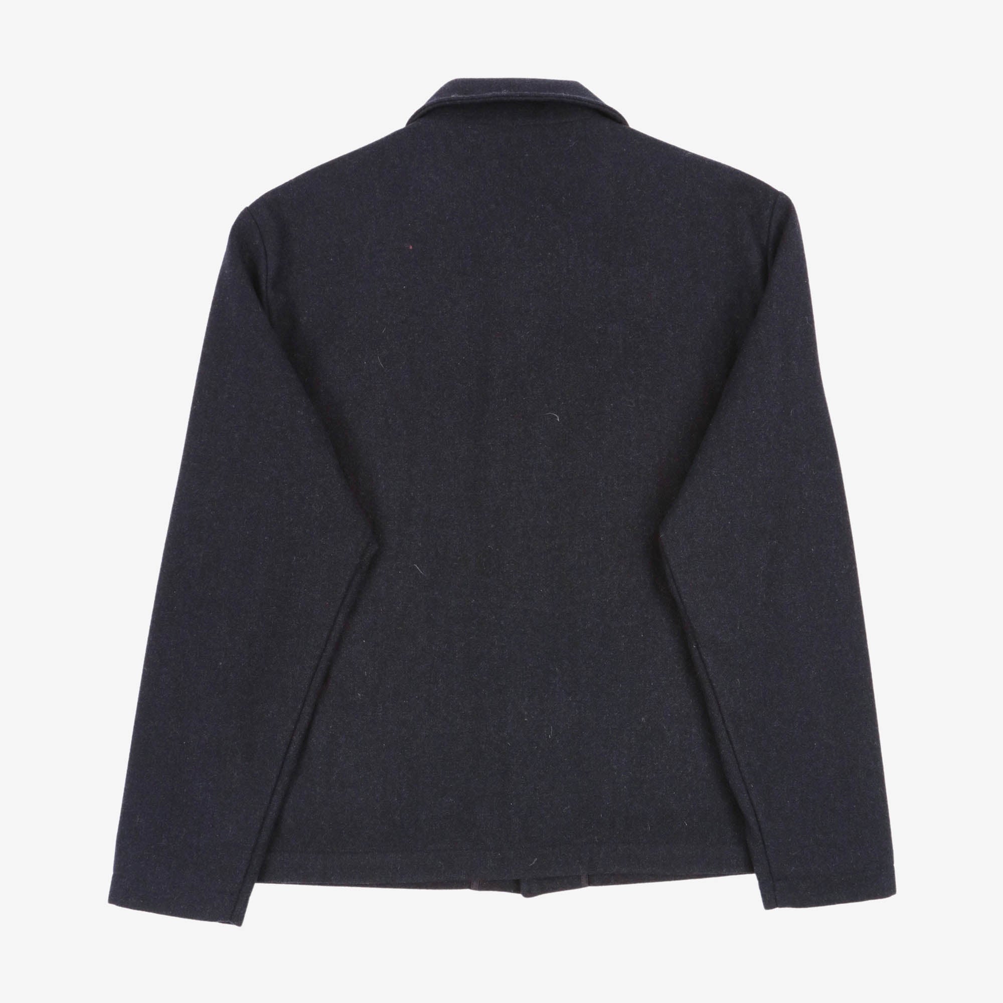 Brushed Wool Blend Chore Jacket